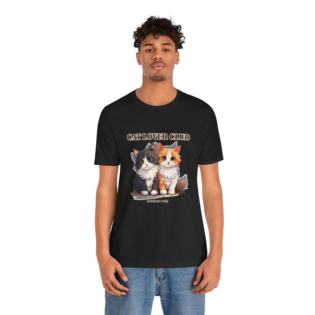 Cat Lover Club T-Shirt — Cute Kittens “members only” Graphic Tee