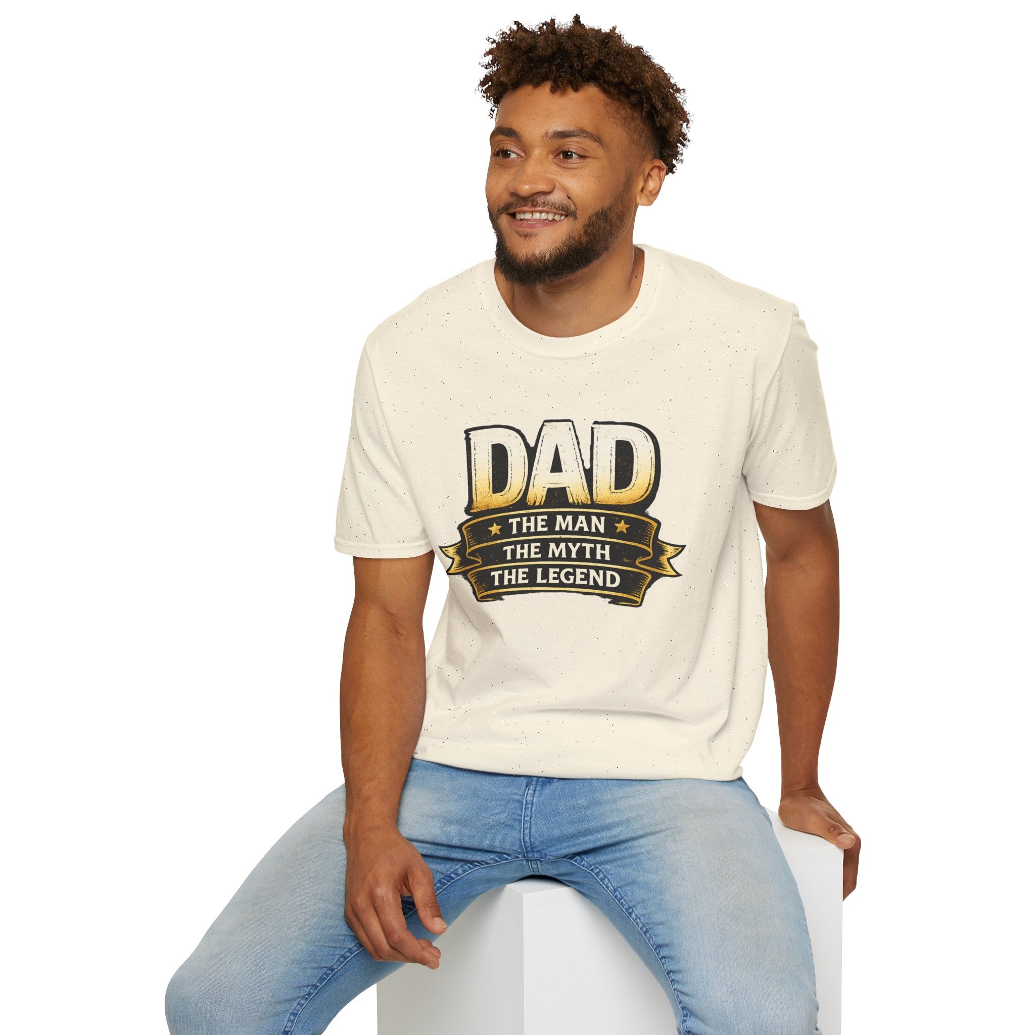 Dad Shirt The Man The Myth The Legend, Funny Dad T-Shirt, Father’s Day Gift for Dad, Cool Dad Graphic Tee, Unisex Family Shirt