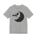 Bat Silhouette Moon T-Shirt — Gothic Halloween Tee