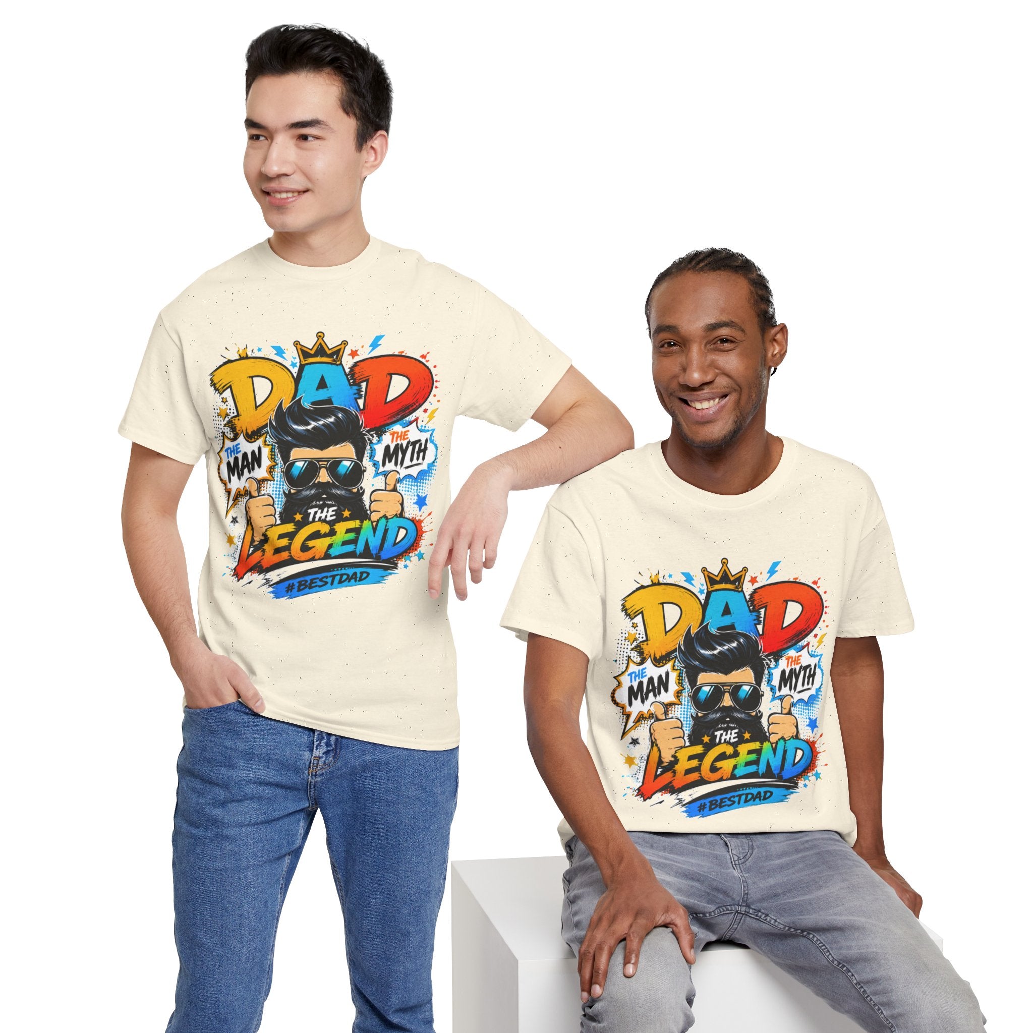 Dad The Legend T-Shirt — 'Dad: Man, Myth, Legend' Graphic Tee for Father’s Day
