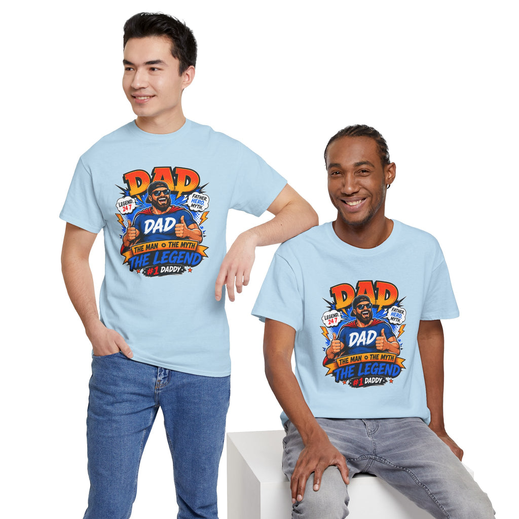 Funny Dad Shirt, Dad The Legend Tee, Father's Day Gift for Dad, Cool Dad Graphic T-Shirt, Best Dad Ever Shirt, Dad Gift
