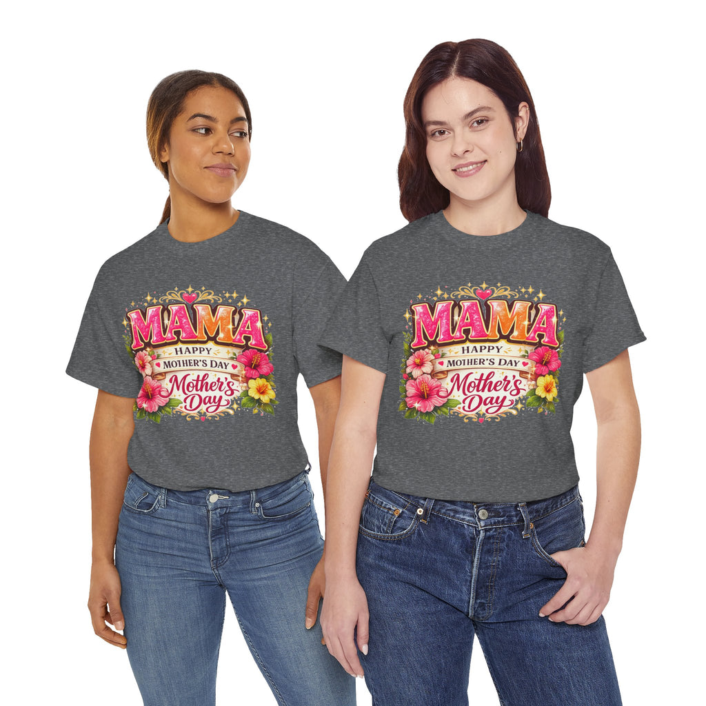 Mama Floral Shirt for Women, Mother's Day Gift for Mom, Cute Flower Graphic Tee, Mama Life T-Shirt, Birthday Gift for Mother, Mom Appreciation Gift