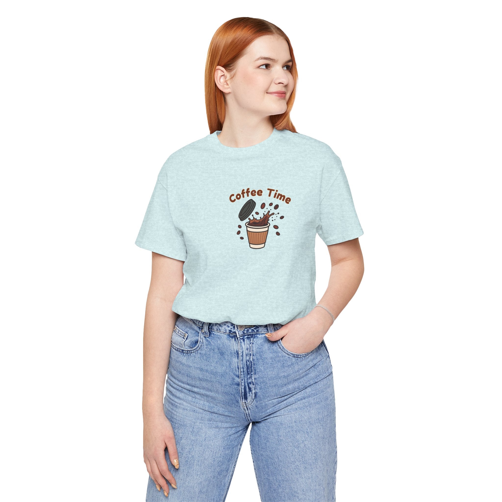 Coffee Time Tee — "More Espresso Less Depresso" Graphic T-Shirt