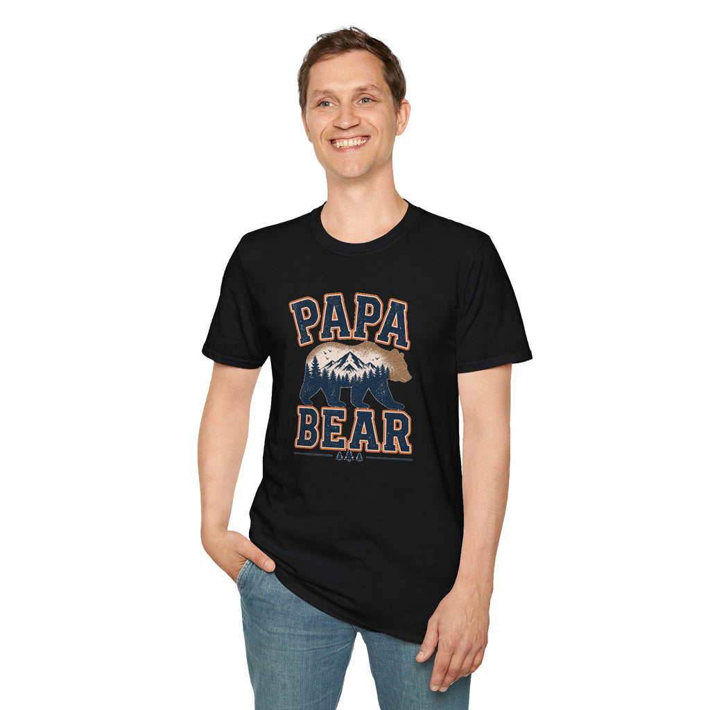 Papa Bear Shirt, Dad Bear T-Shirt, Funny Dad Gift, Papa Graphic Tee, Camping Dad Shirt, Father’s Day Gift for Dad, Outdoor Bear Tee