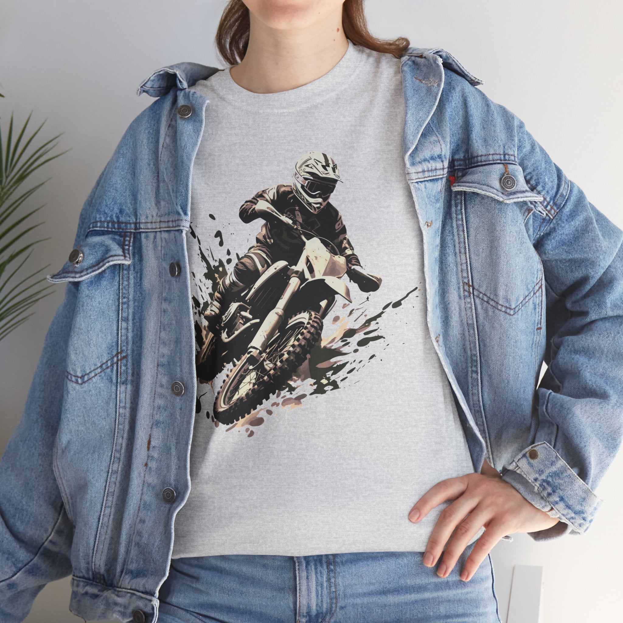 Motocross Rider Dirt Bike T-Shirt — Off-Road Racing Tee