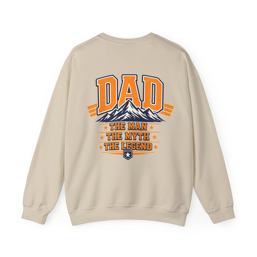 Dad Sweatshirt, The Man The Myth The Legend Crewneck, Funny Dad Gift, Father’s Day Sweatshirt, Matching Family Sweatshirt