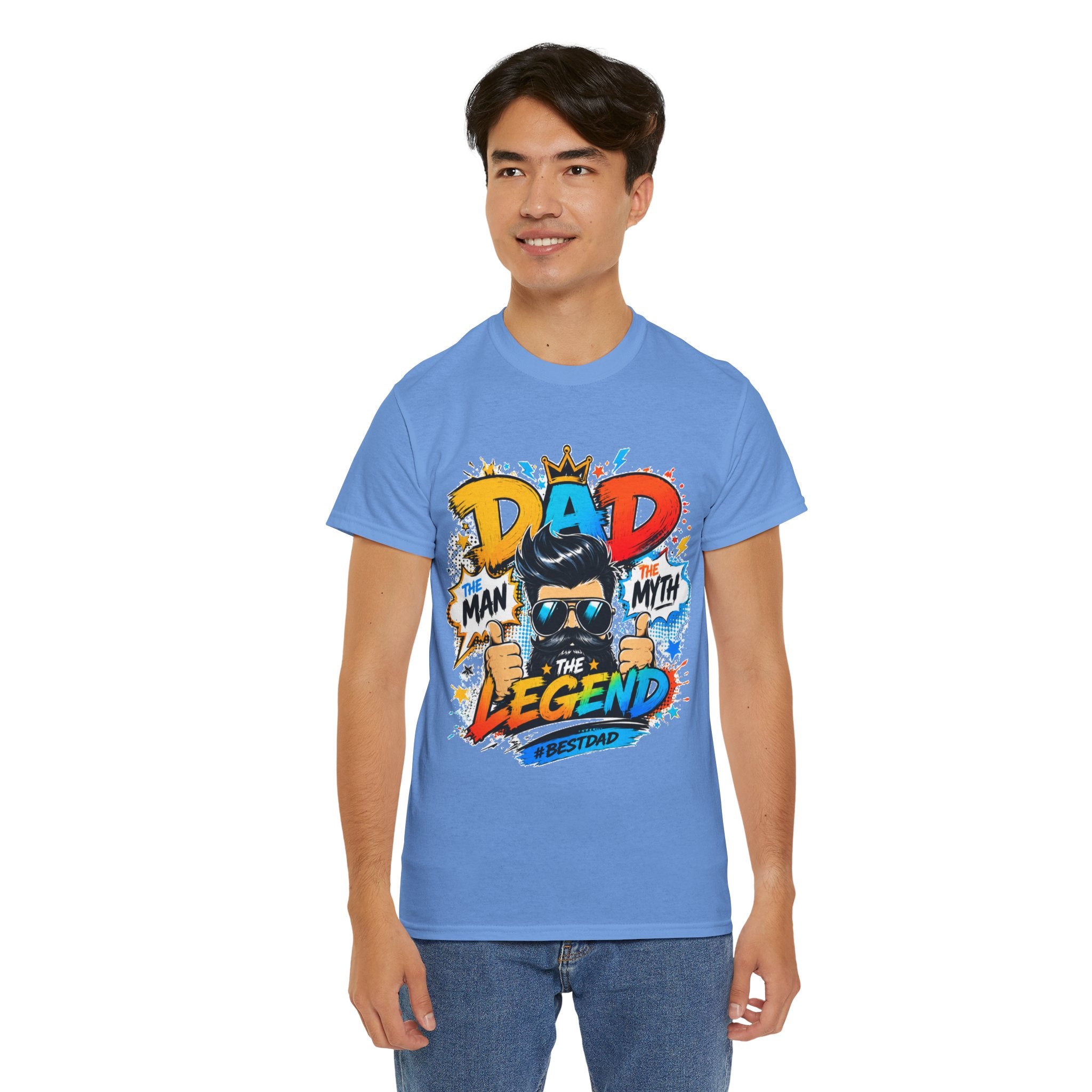 Dad The Legend T-Shirt — 'Dad: Man, Myth, Legend' Graphic Tee for Father’s Day