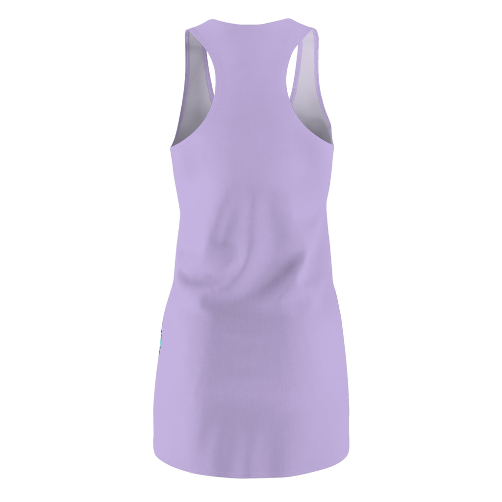Racerback Dress — Tropical "LIFE" Floral Print