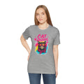 Cat Mom T-Shirt | Funny Cat Mom Gift | Colorful Retro Cat Lover Tee | Cute Cat Graphic Shirt | Unisex Cat Mom Tee