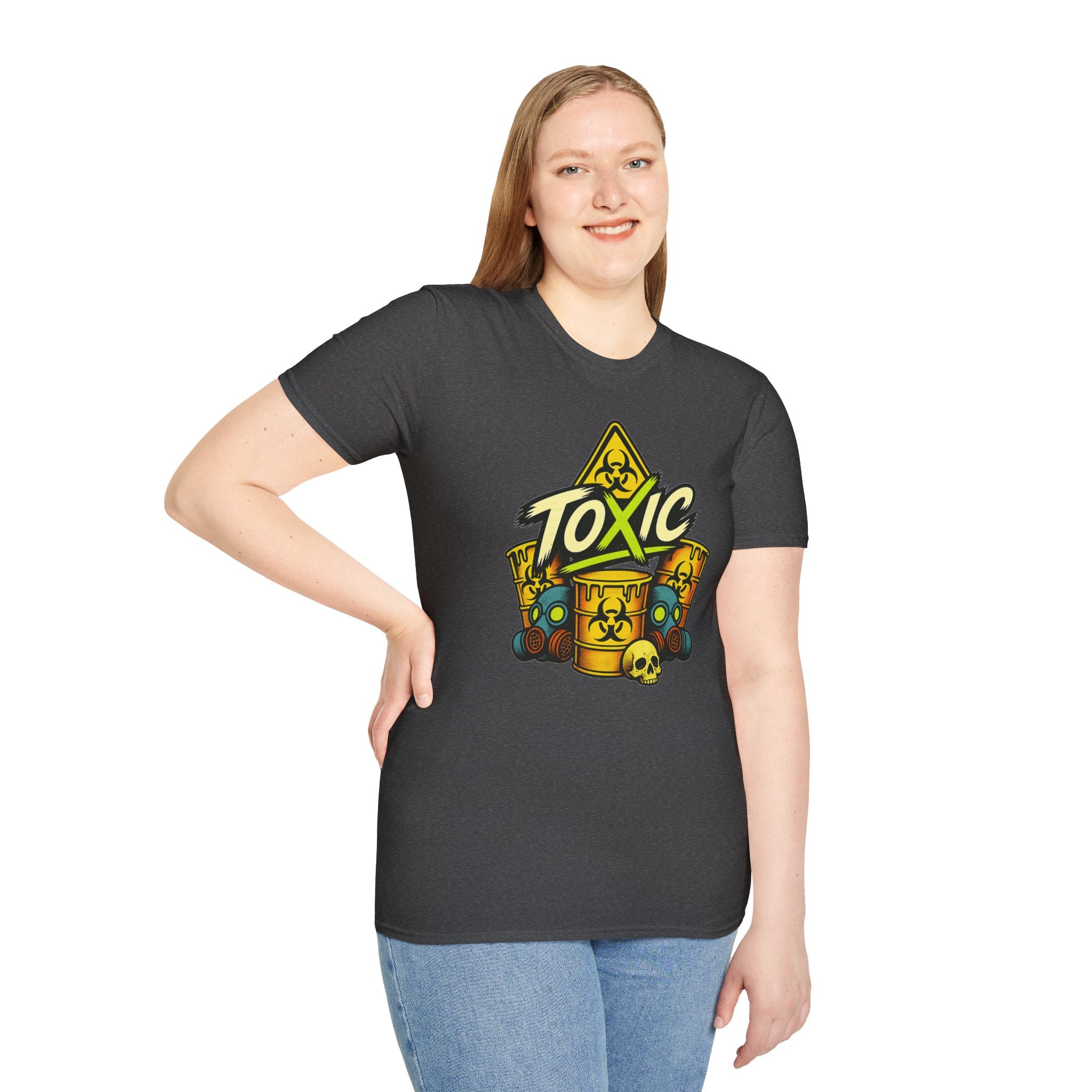 T-Shirt - Toxic Hazard Barrel Graphic Tee