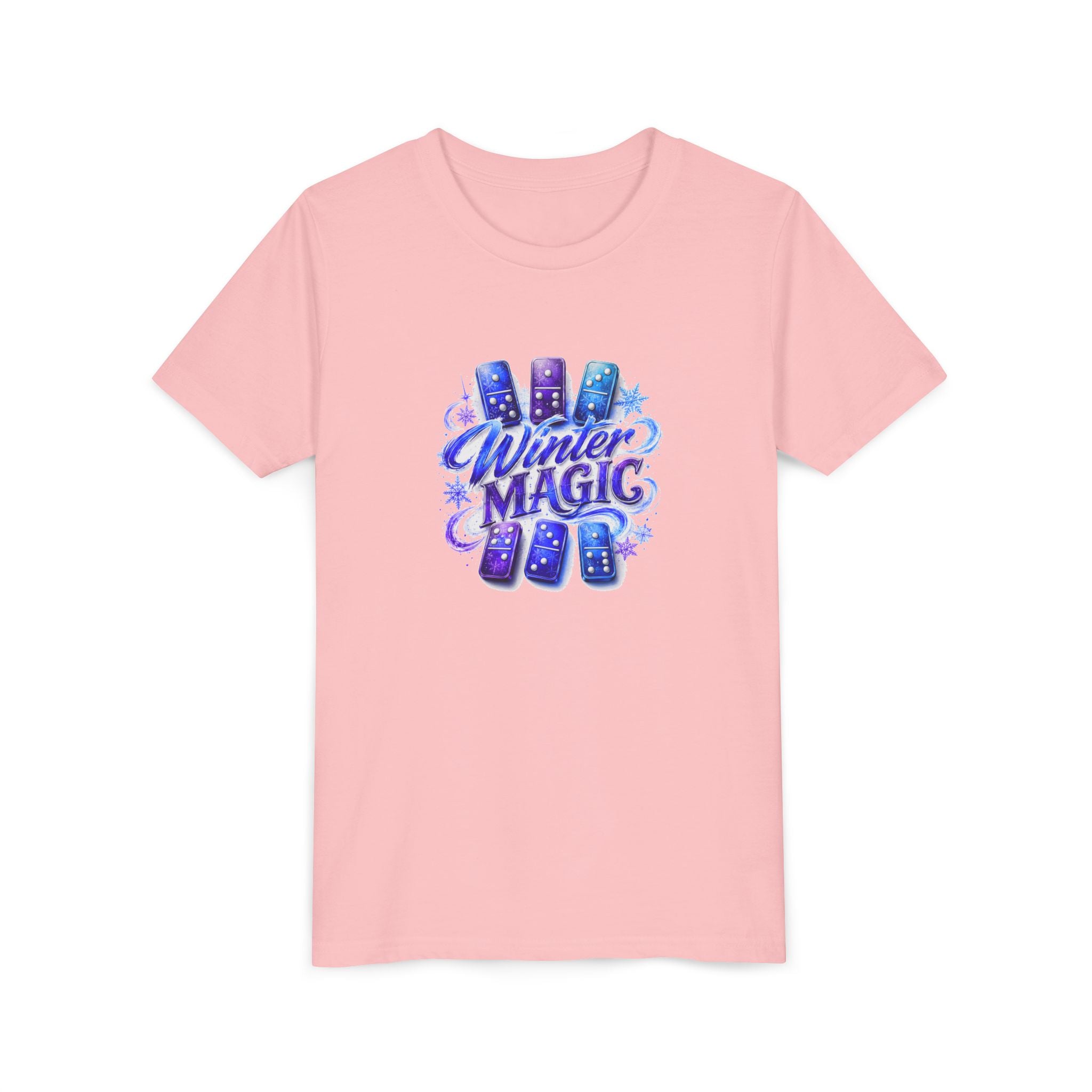 Kids Winter Shirt, Snowflake Graphic Tee, Winter Magic Shirt, Holiday Shirt for Kids