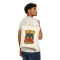 Tote Bag — "Wild Soul Will Never Die" Vintage Wolf Canvas Tote