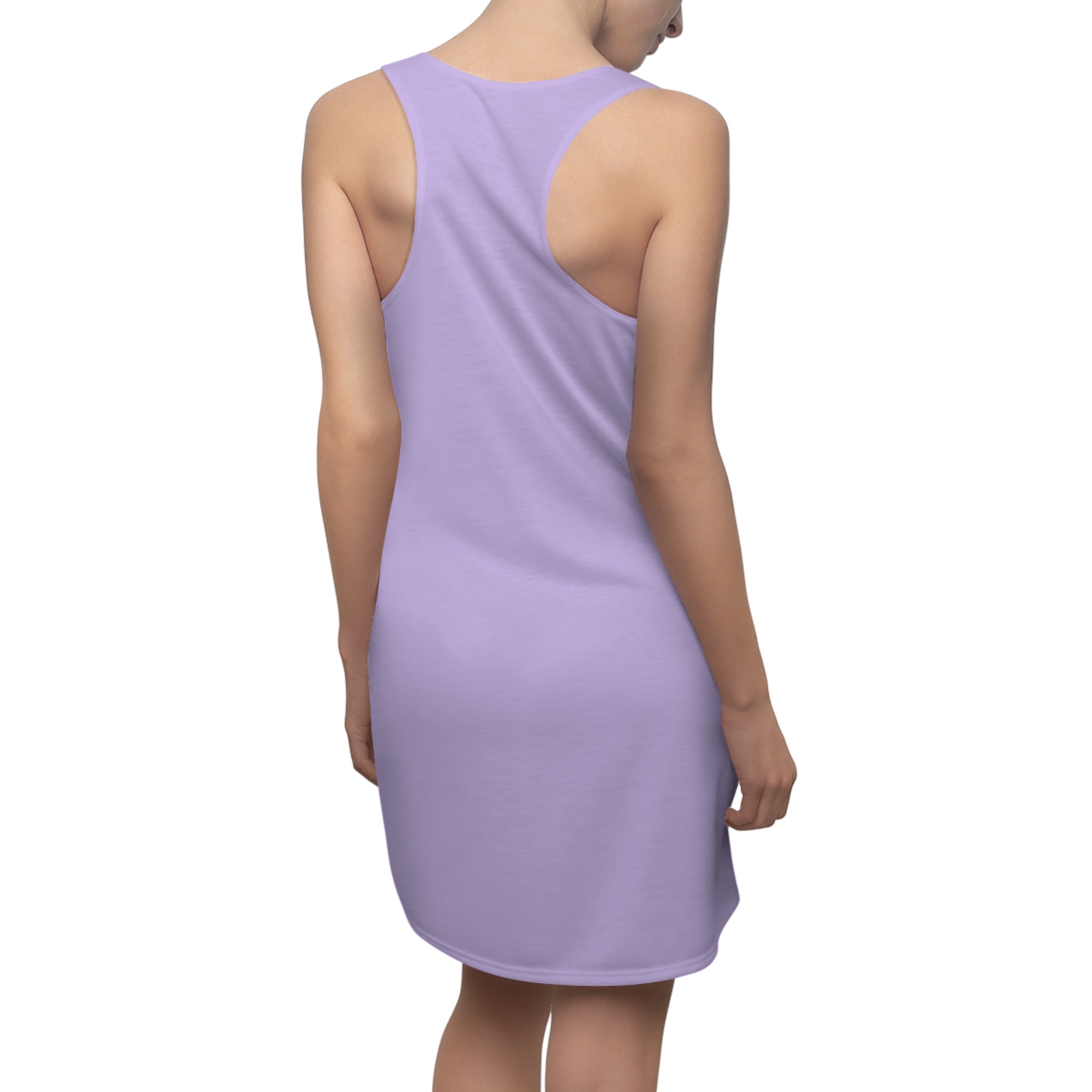 Racerback Dress — Tropical "LIFE" Floral Print