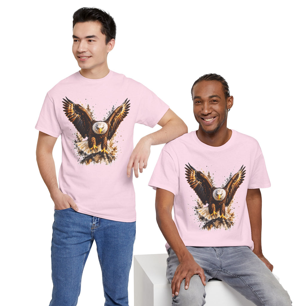 Majestic Bald Eagle T-Shirt, Eagle Graphic Tee, Patriotic Wildlife Shirt, Unisex Bird Lover Tee, American Eagle Gift