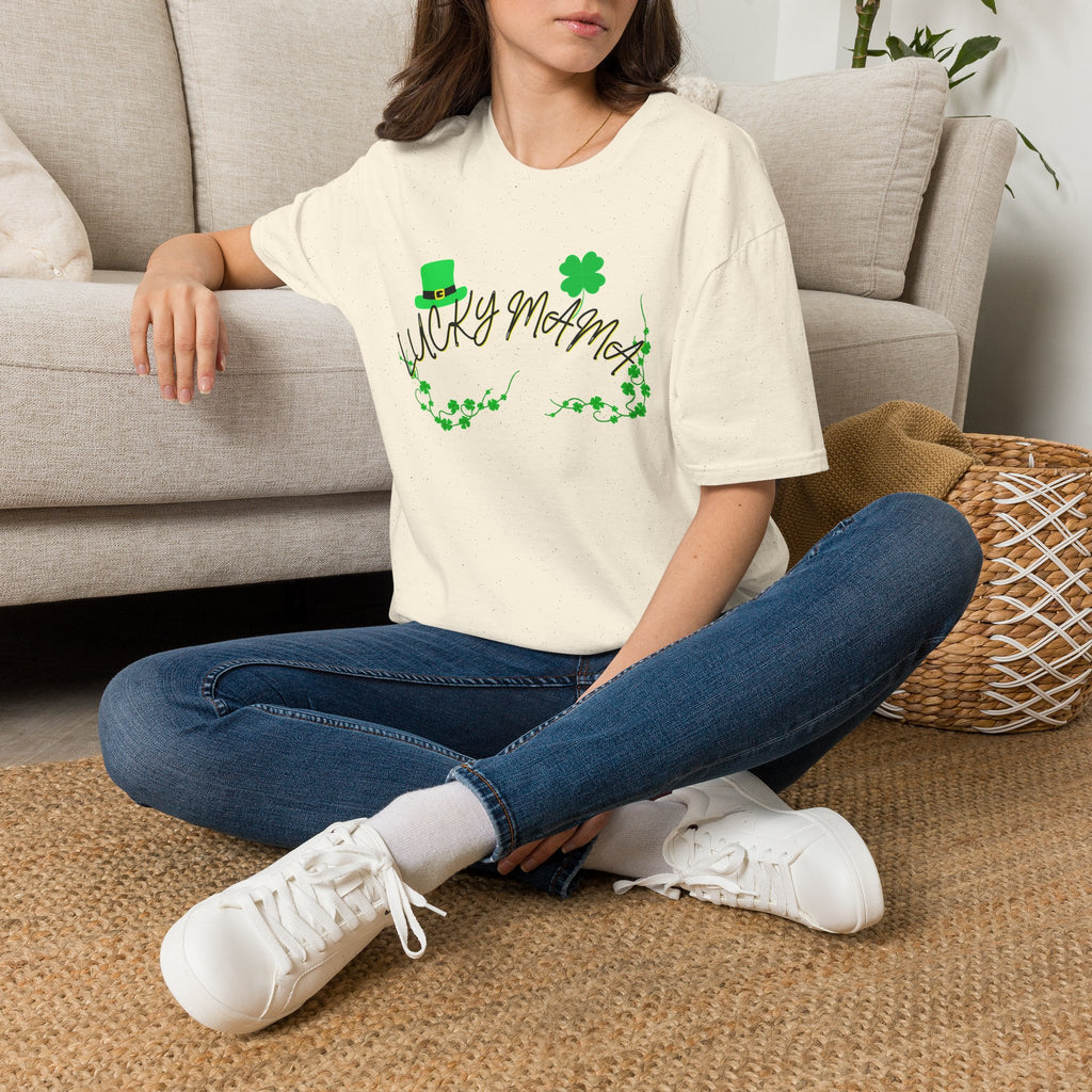 Lucky Mama T-Shirt — St. Patrick’s Day Shamrock Tee for Moms