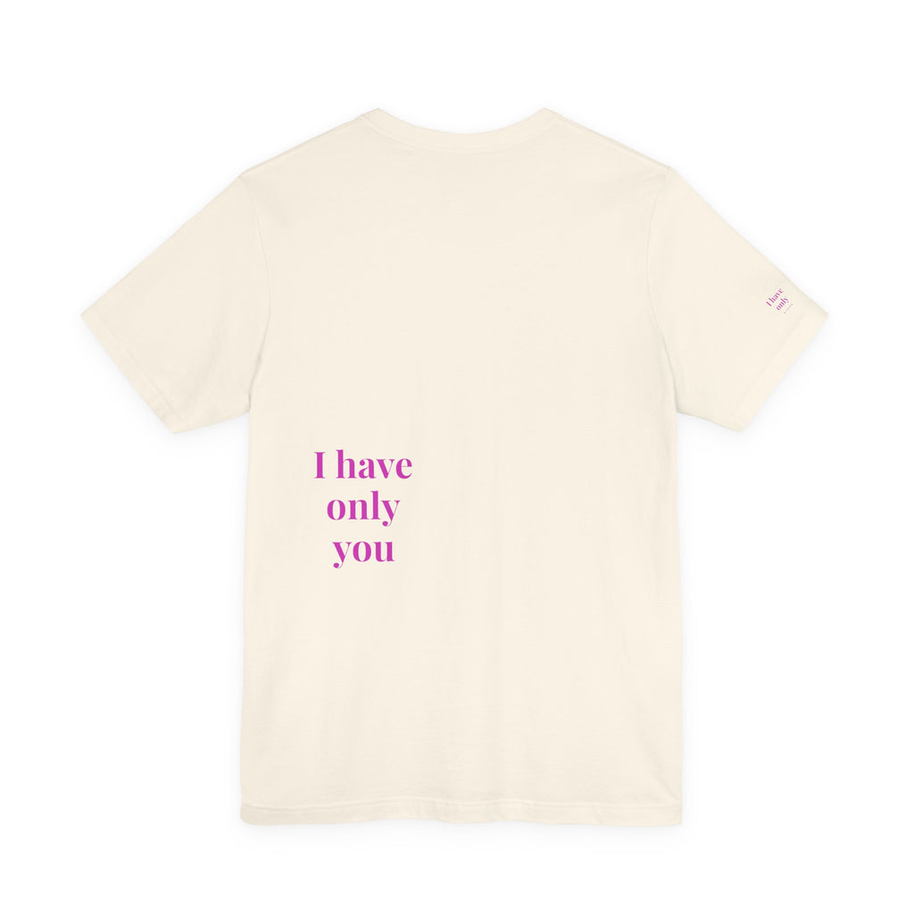 I Have Only You Floral Portrait Tee — Retro Femme Graphic T-Shirt