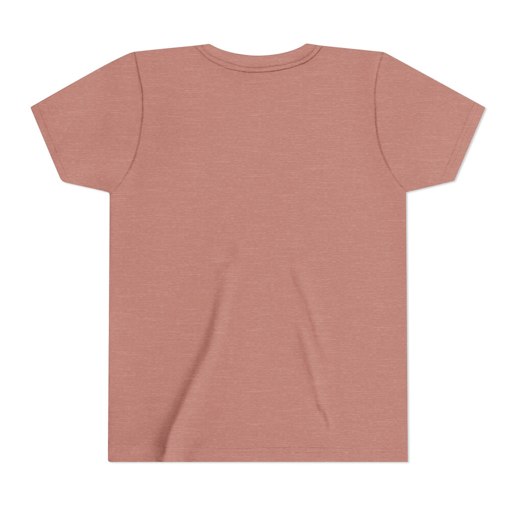 Youth Tee — Purple Heart 'LOVE' Graphic Kids T-Shirt