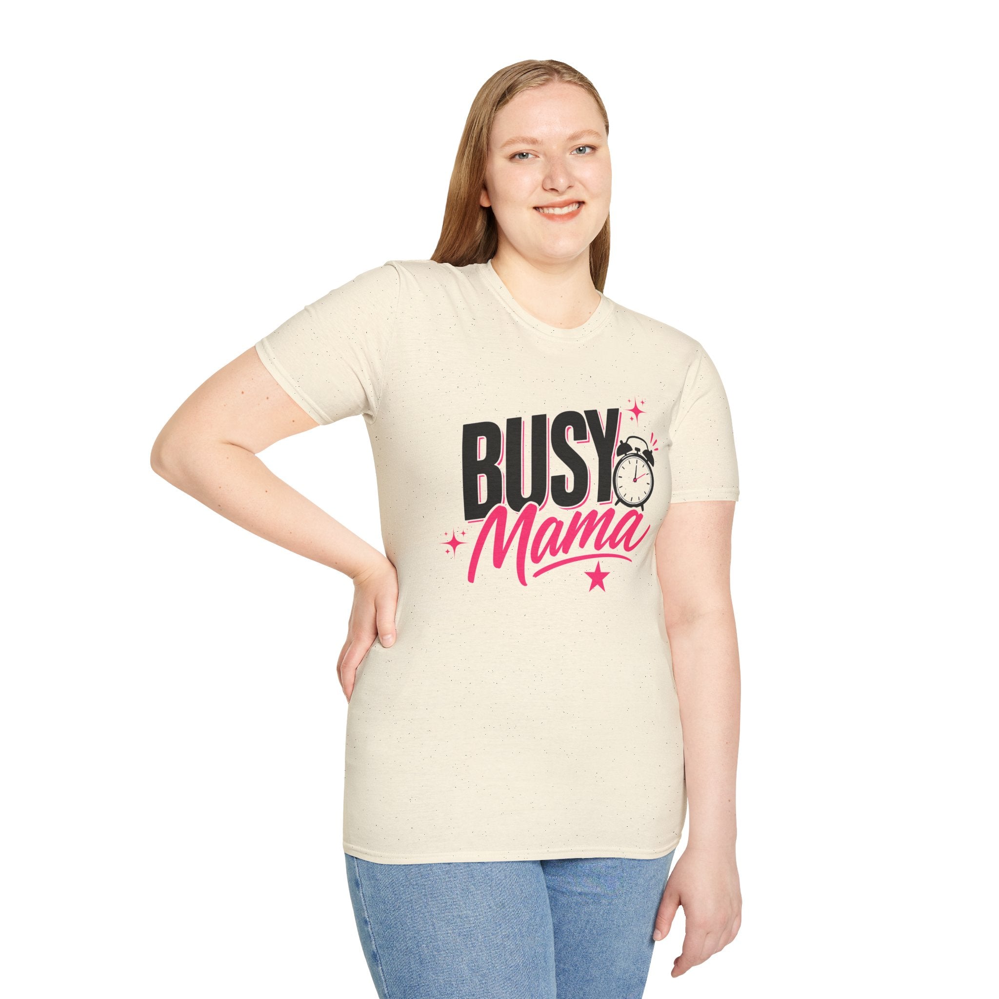 Busy Mama T-Shirt | Funny Mom Shirt | Cute Mother Graphic Tee | Gift for Mom | Busy Mom Life Shirt