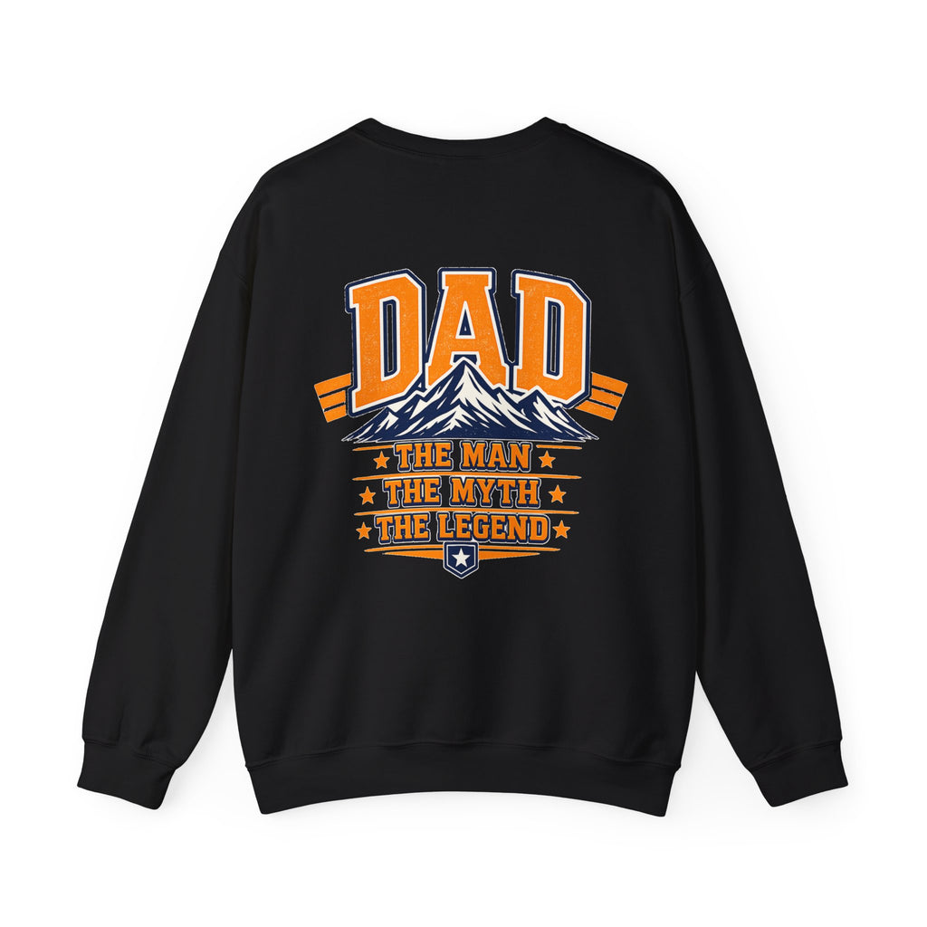 Dad Sweatshirt, The Man The Myth The Legend Crewneck, Funny Dad Gift, Father’s Day Sweatshirt, Matching Family Sweatshirt