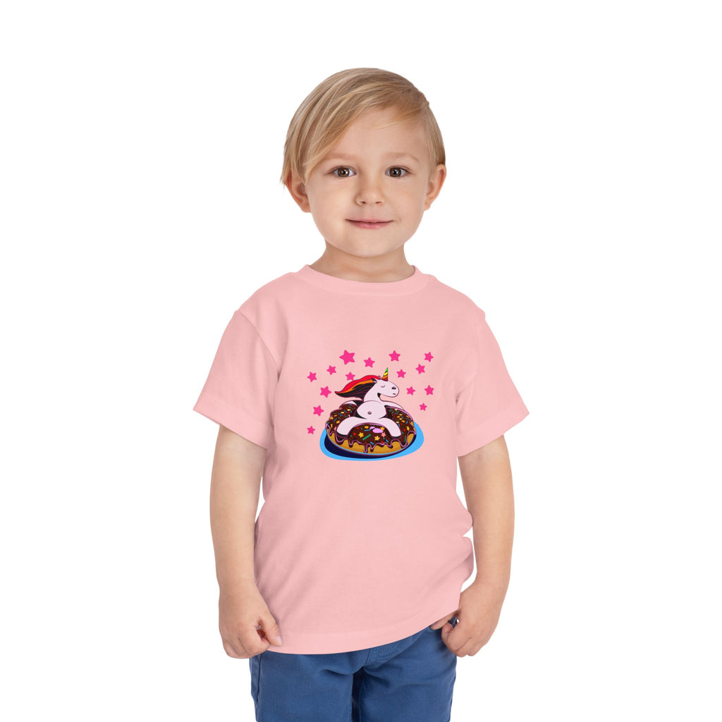 Unicorn Donut Toddler Tee