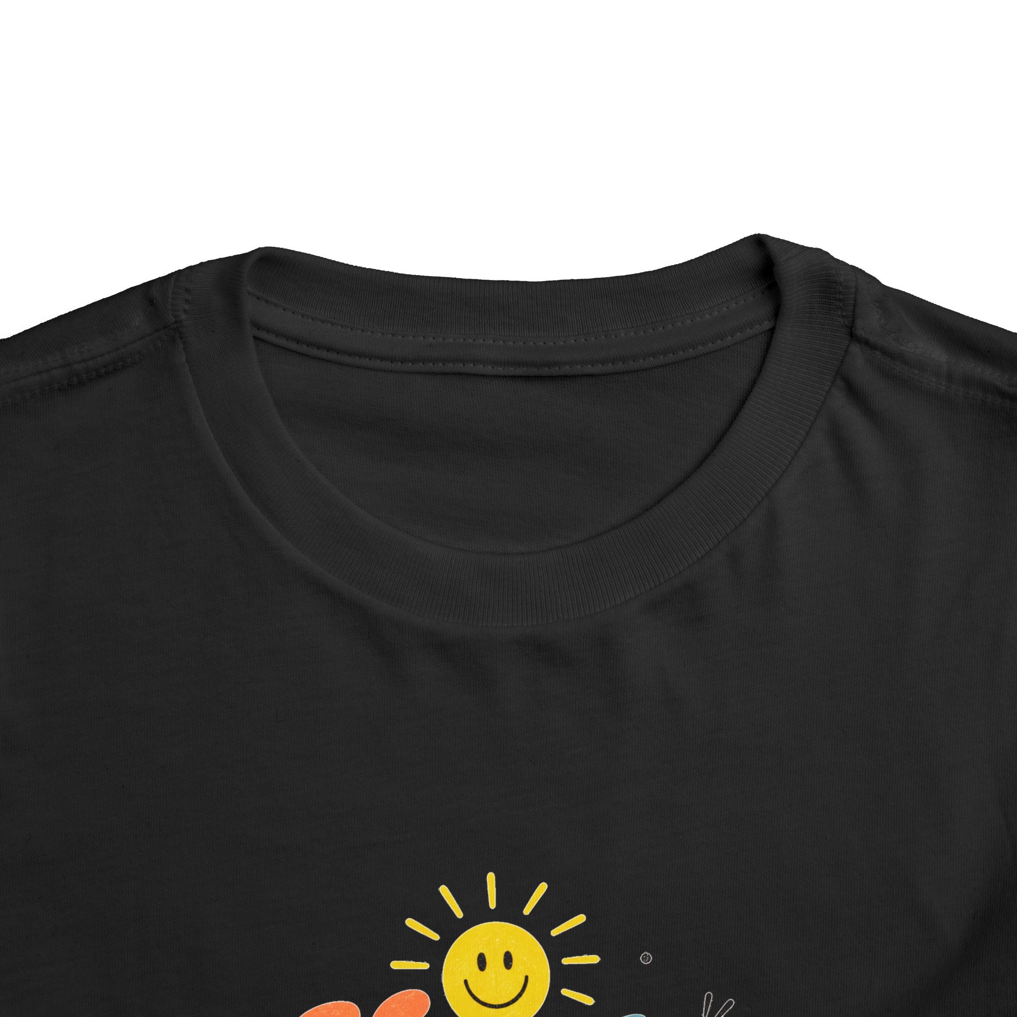 Keep Smiling Toddler Tee — Cute Sunshine Positive Kids Shirt