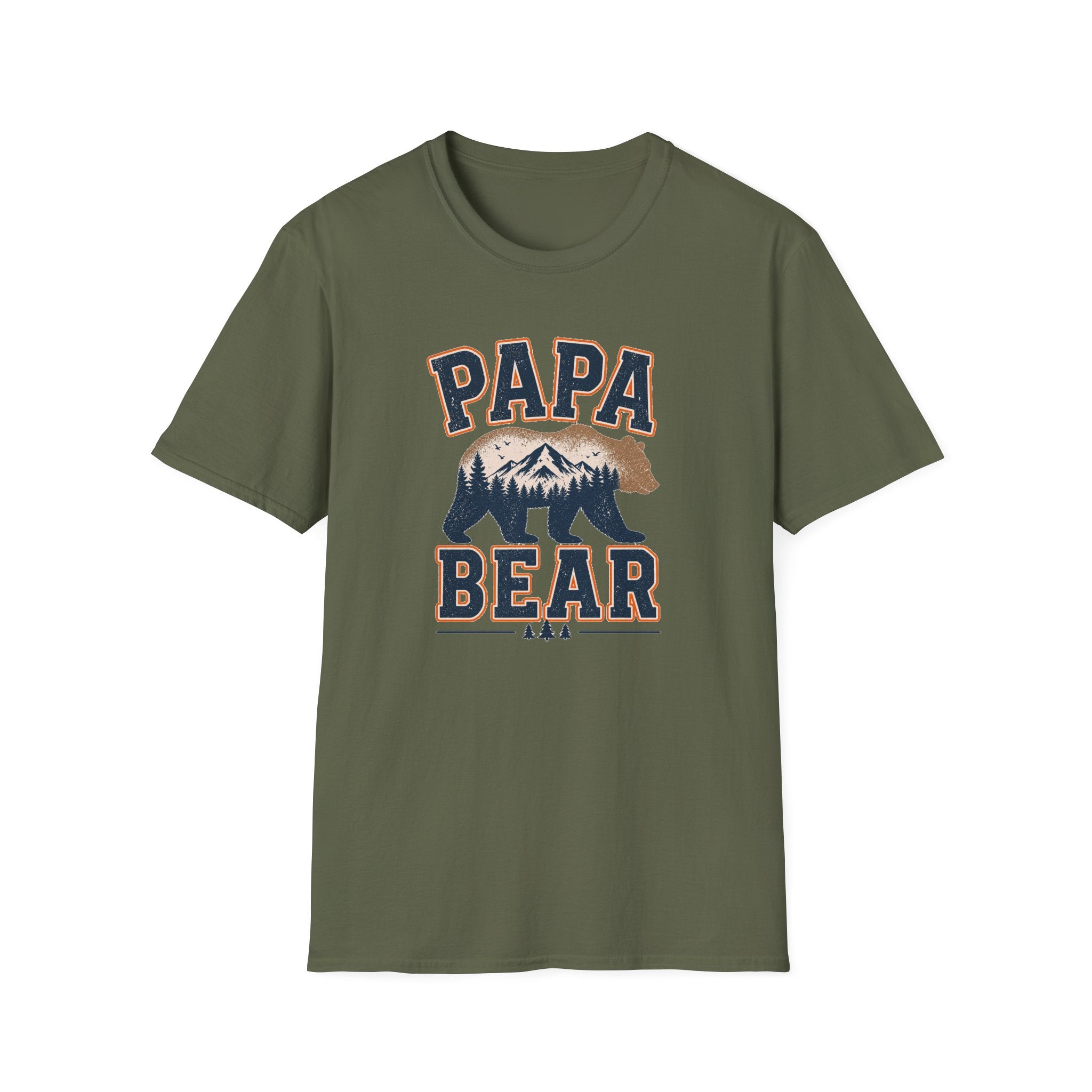 Papa Bear Shirt, Dad Bear T-Shirt, Funny Dad Gift, Papa Graphic Tee, Camping Dad Shirt, Father’s Day Gift for Dad, Outdoor Bear Tee