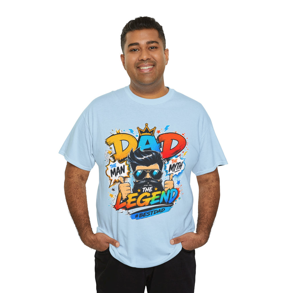 Dad The Legend T-Shirt — 'Dad: Man, Myth, Legend' Graphic Tee for Father’s Day