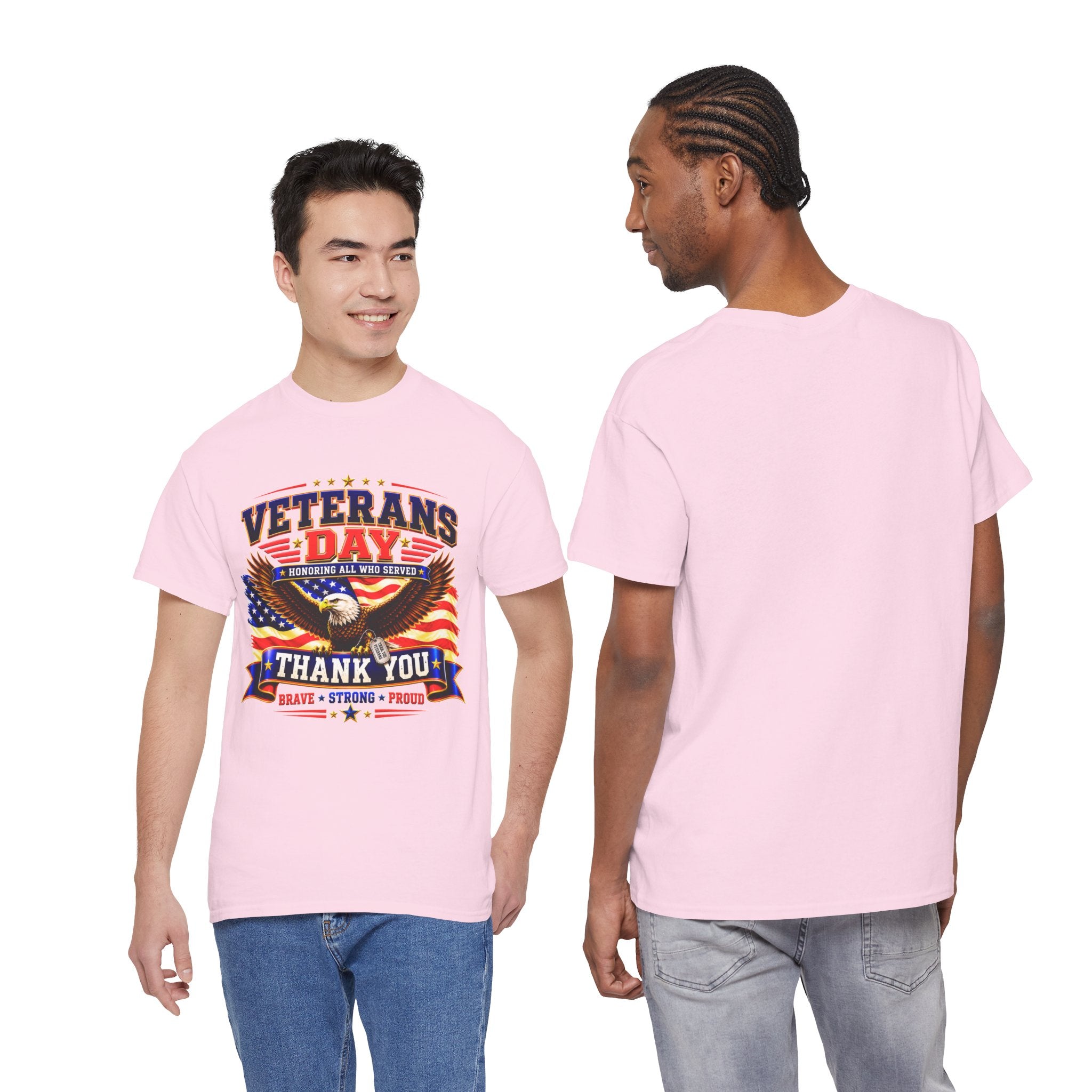 Veterans Day Eagle T-Shirt – "Thank You" Patriotic Tribute Tee