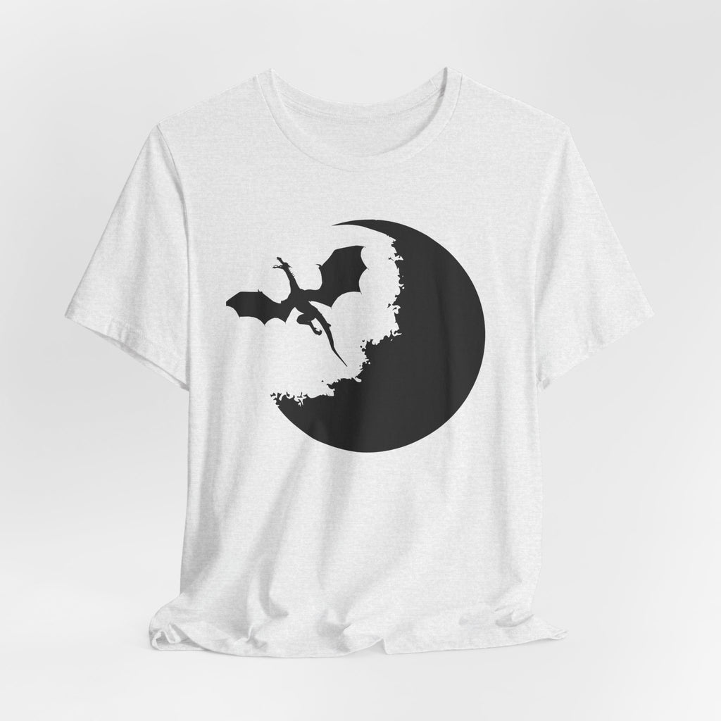 Bat Silhouette Moon T-Shirt — Gothic Halloween Tee