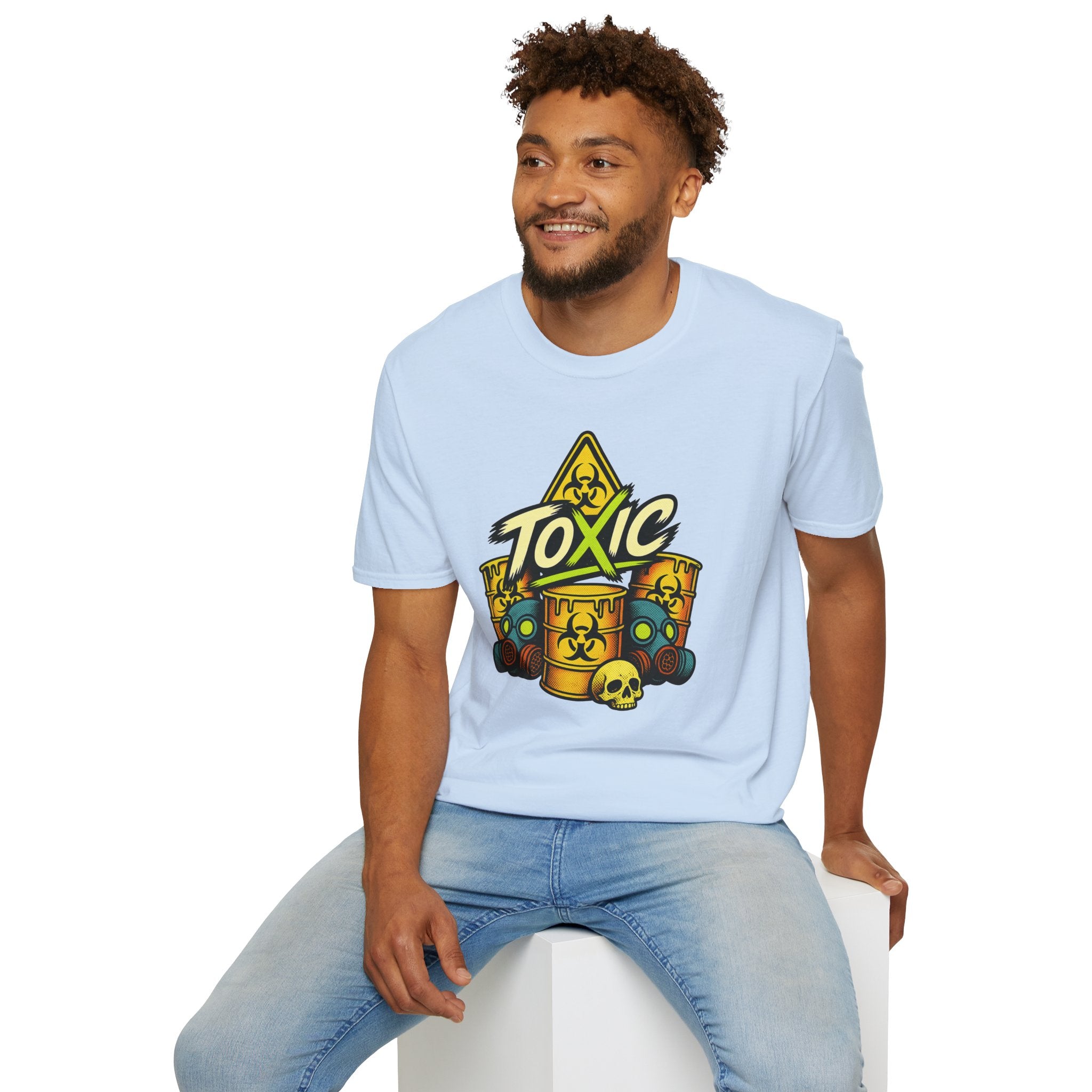 T-Shirt - Toxic Hazard Barrel Graphic Tee