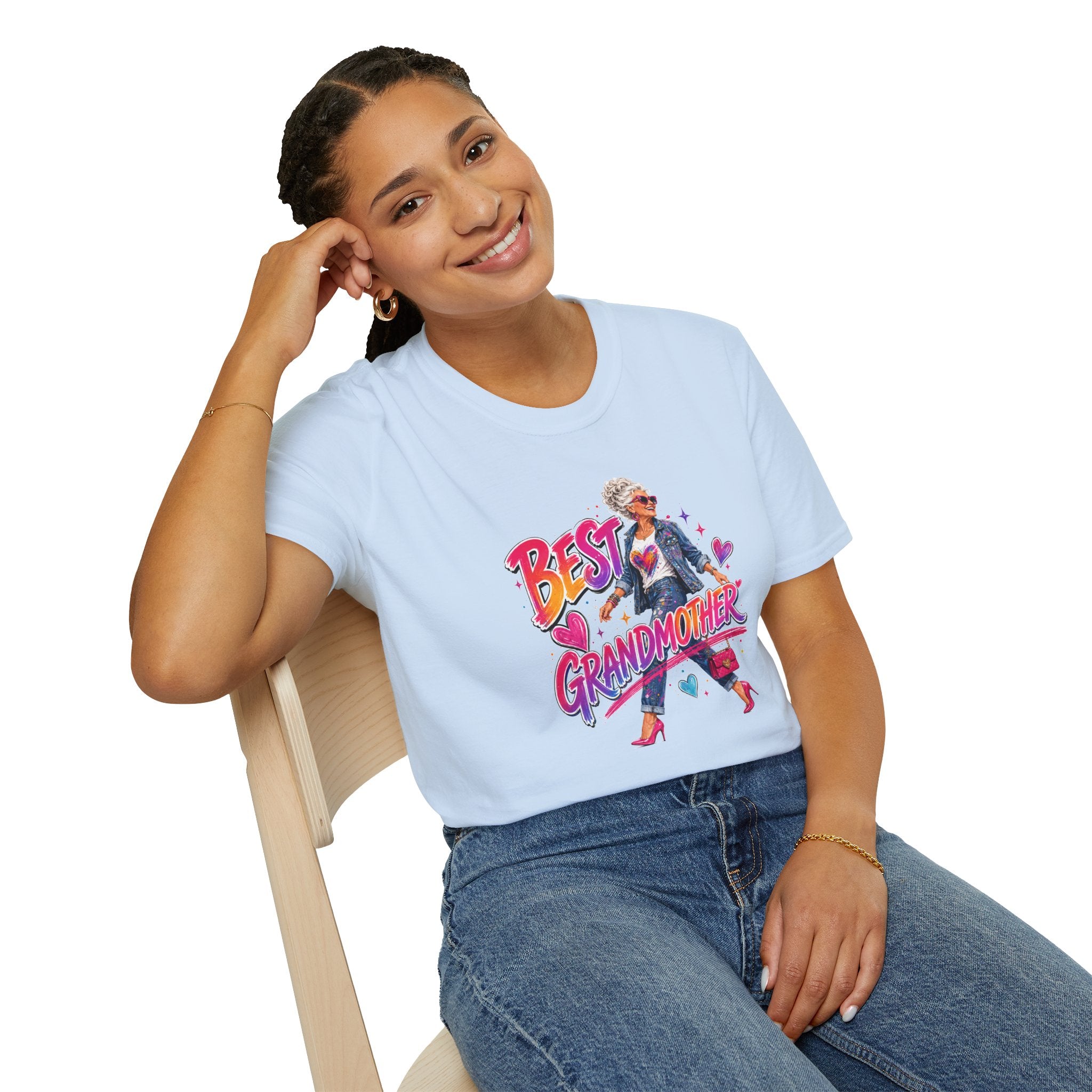 Best Grandmother Shirt, Funny Grandma T-Shirt, Cool Grandma Gift, Retro Grandma Tee, Grandma Birthday Gift