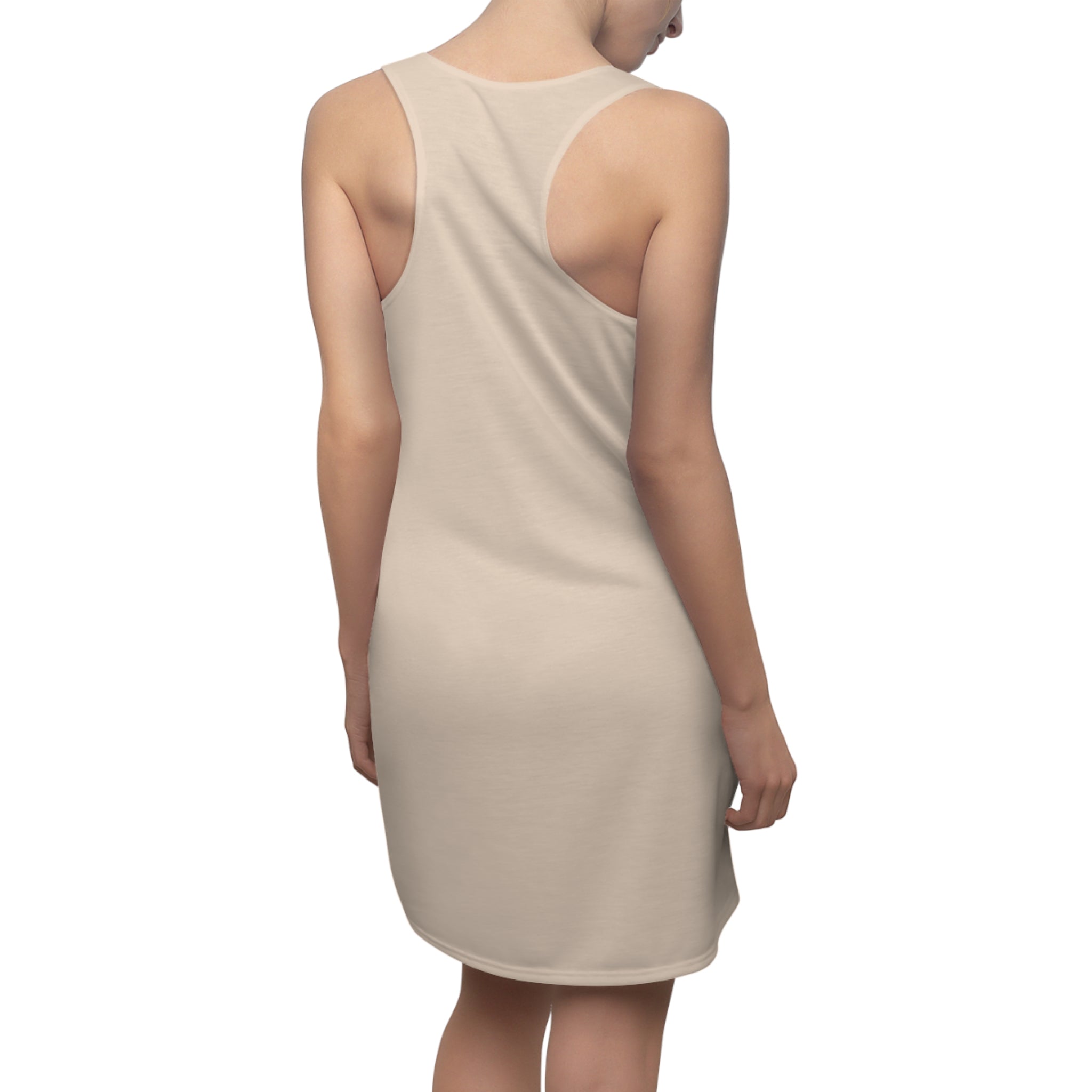 Ballet Silhouette Racerback Dress – Pink Blue Black Dance Print