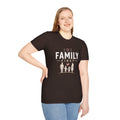Family First T-Shirt | Matching Family Shirt | Cute Family Graphic Tee | Gift for Mom Dad Kids | Minimalist Family Shirt