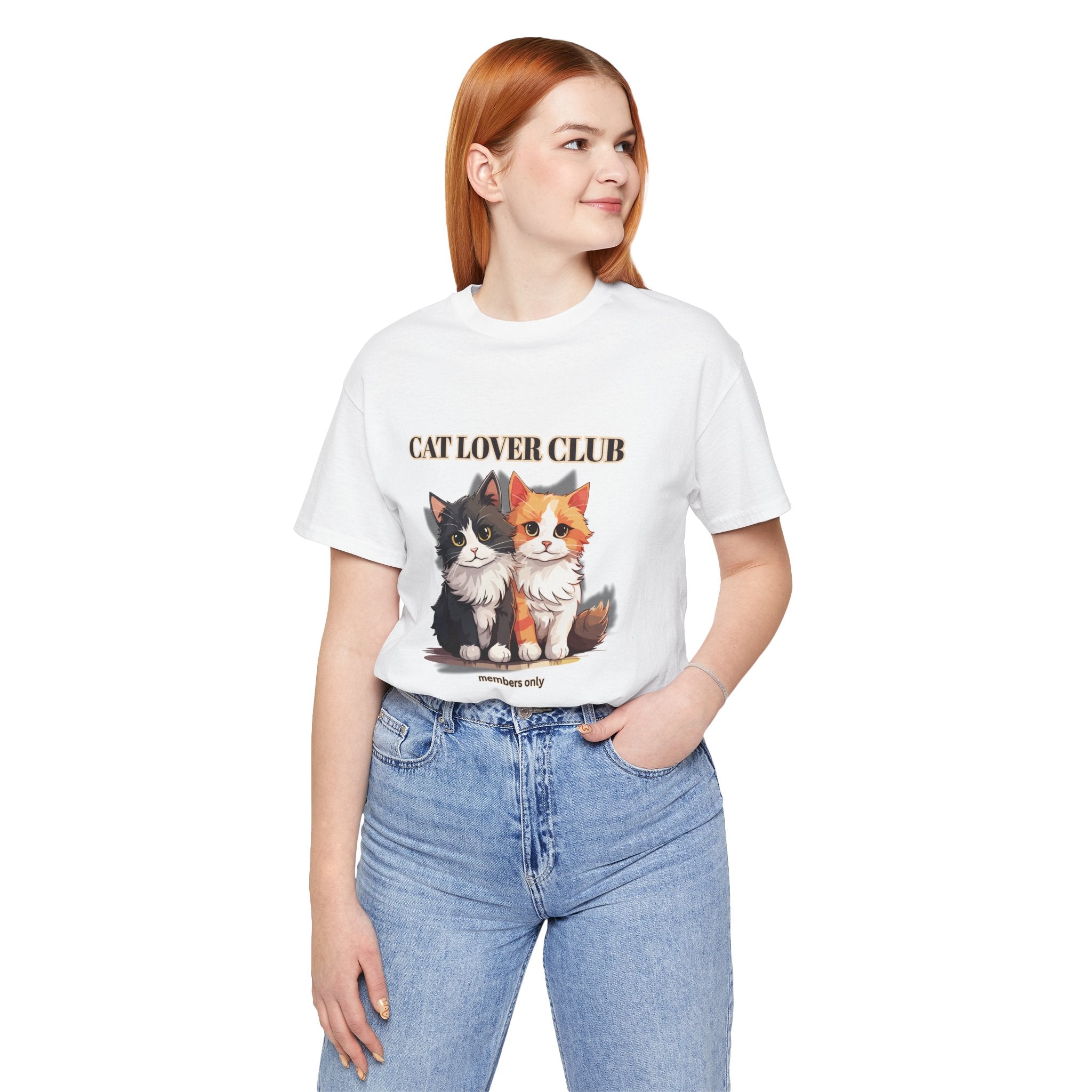 Cat Lover Club T-Shirt — Cute Kittens “members only” Graphic Tee