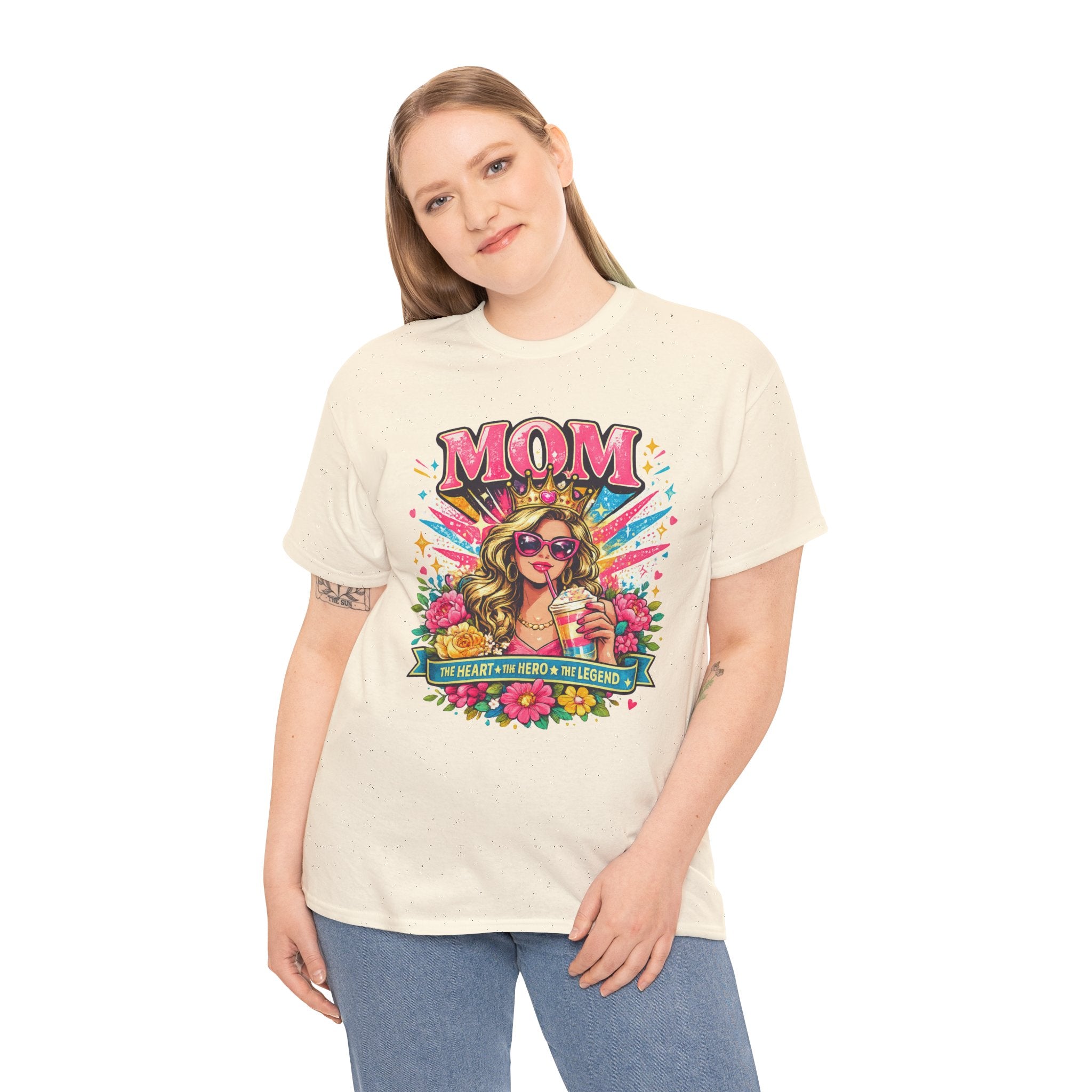 Mama Floral Shirt, Mom Graphic Tee, Gift for Mom, Colorful Vintage Mom T-Shirt, Cute Mama Shirt, Mother's Gift, Mom Life Tee