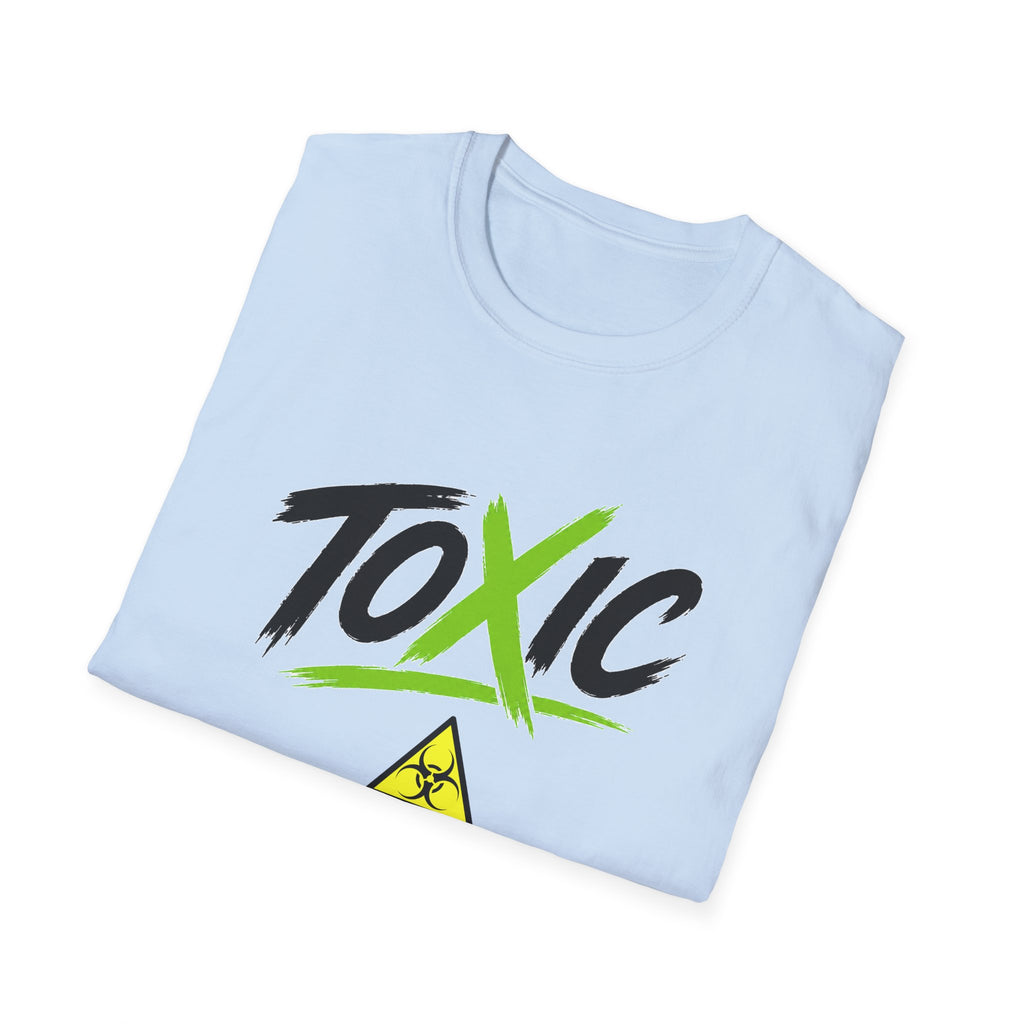 Toxic Graphic Tee | Grunge Streetwear Shirt | Biohazard Aesthetic Unisex T-Shirt