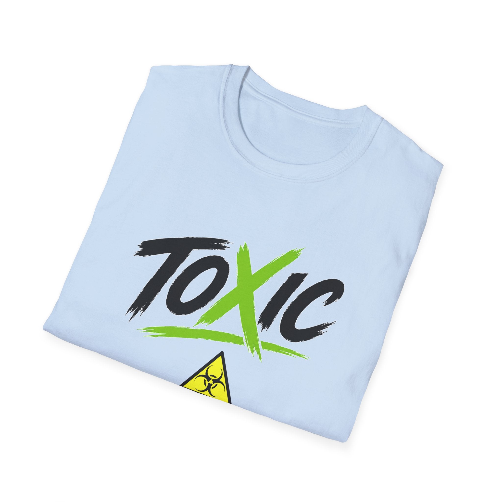 Toxic Graphic Tee | Grunge Streetwear Shirt | Biohazard Aesthetic Unisex T-Shirt
