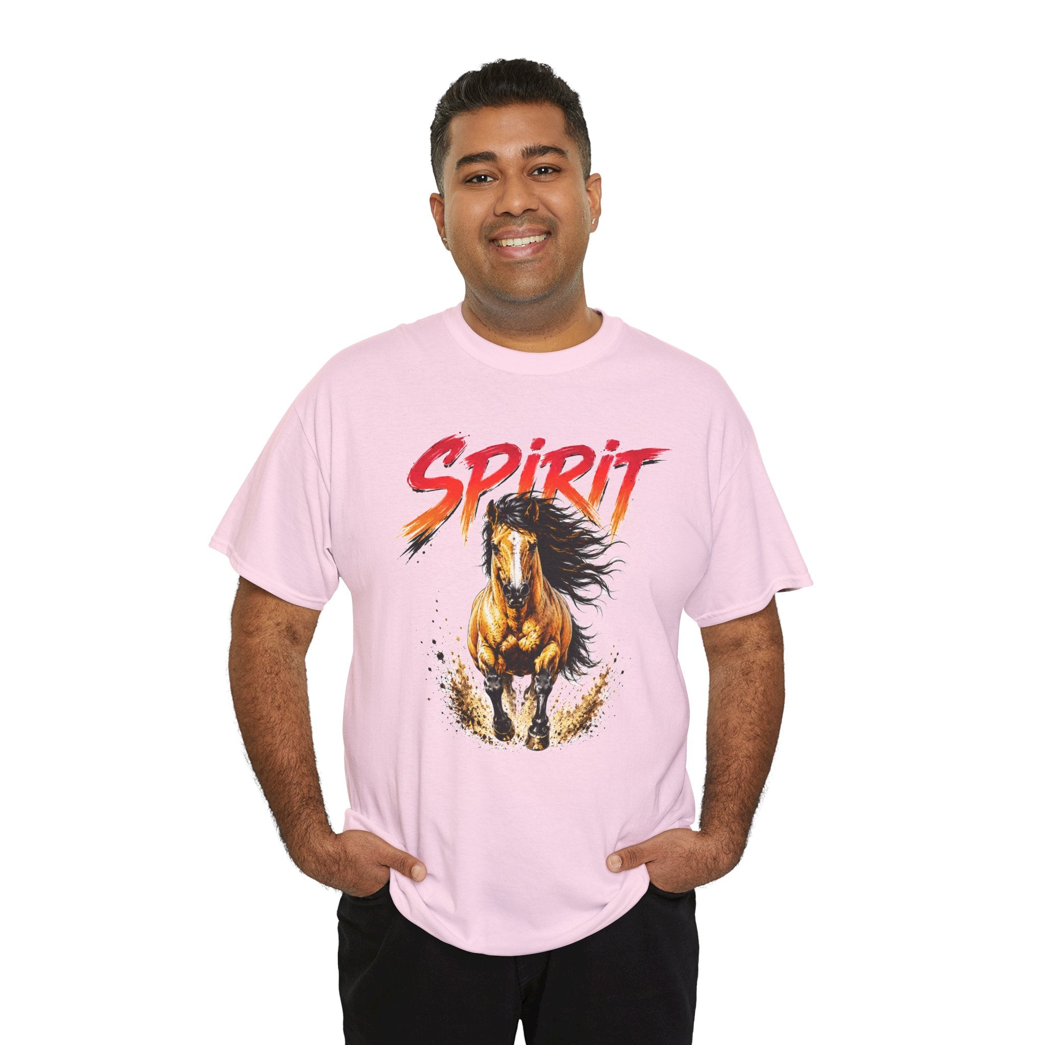 Spirit Running Horse T-Shirt — Wild Mustang Graphic Tee