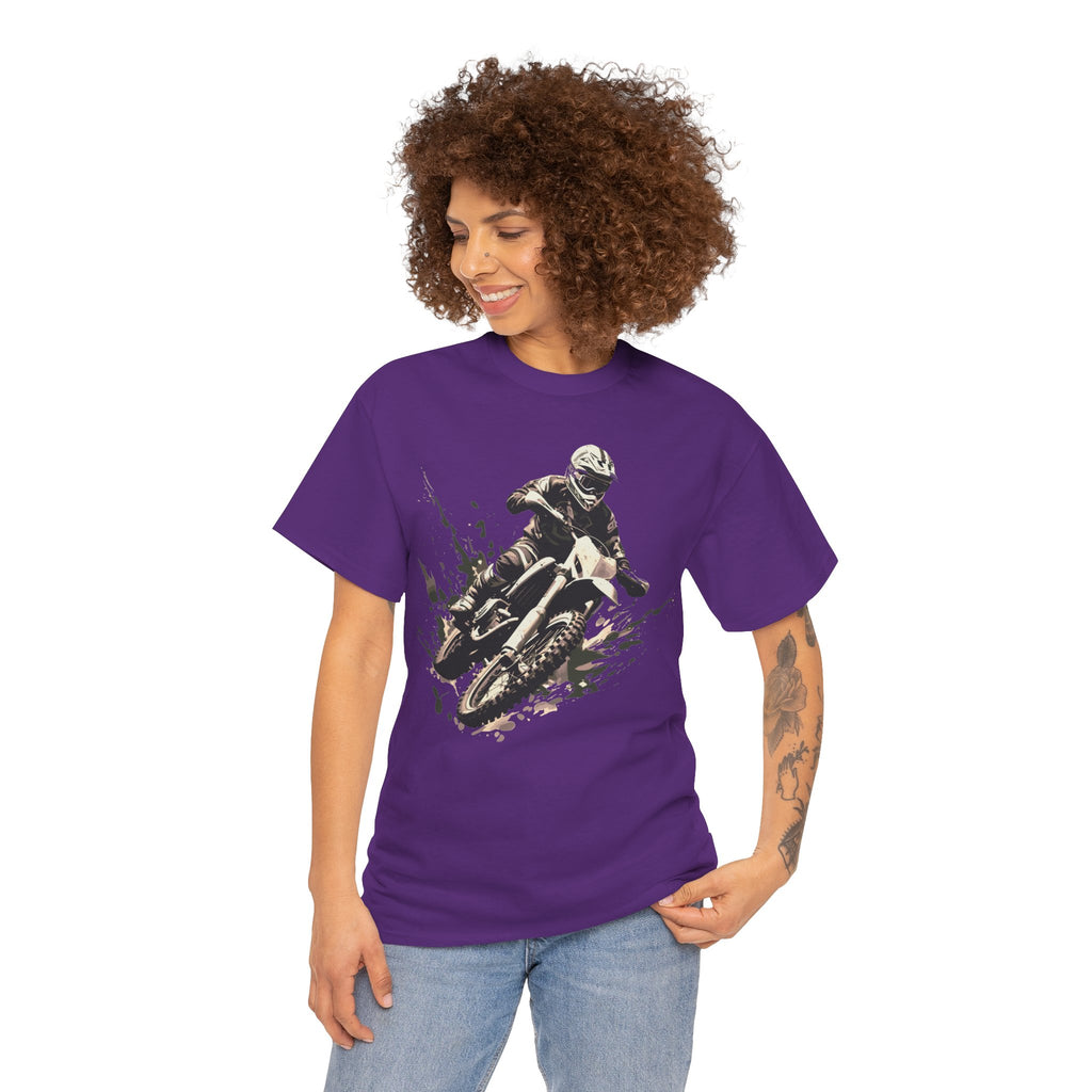 Motocross Rider Dirt Bike T-Shirt — Off-Road Racing Tee