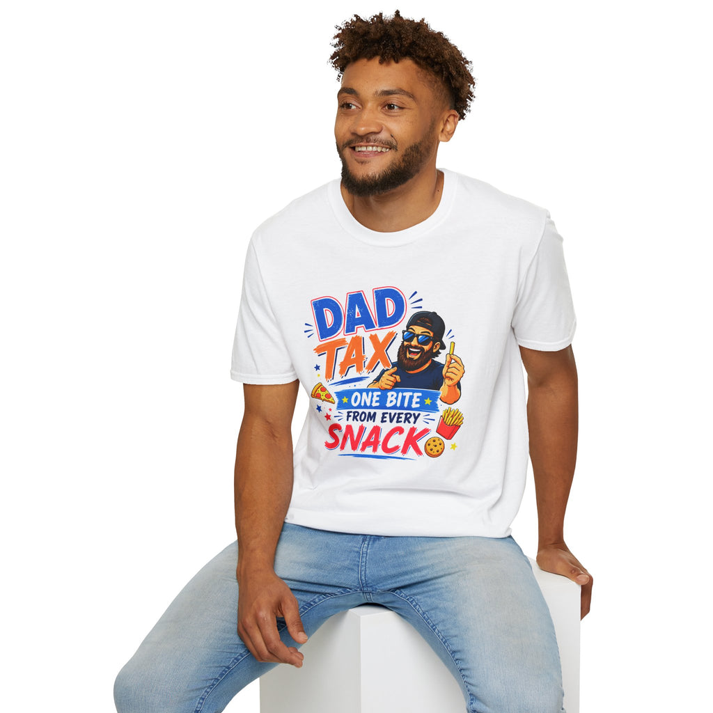Funny Dad Tax Shirt, One Bite From Every Snack T-Shirt, Dad Joke Tee, Gift for Dad, Daddy Shirt, Father's Day Gift, Food Lover Dad Tee