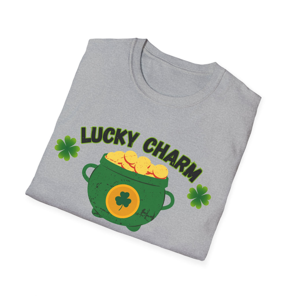 Lucky Charm T-Shirt — Pot of Gold & Shamrock St. Patrick's Day Tee