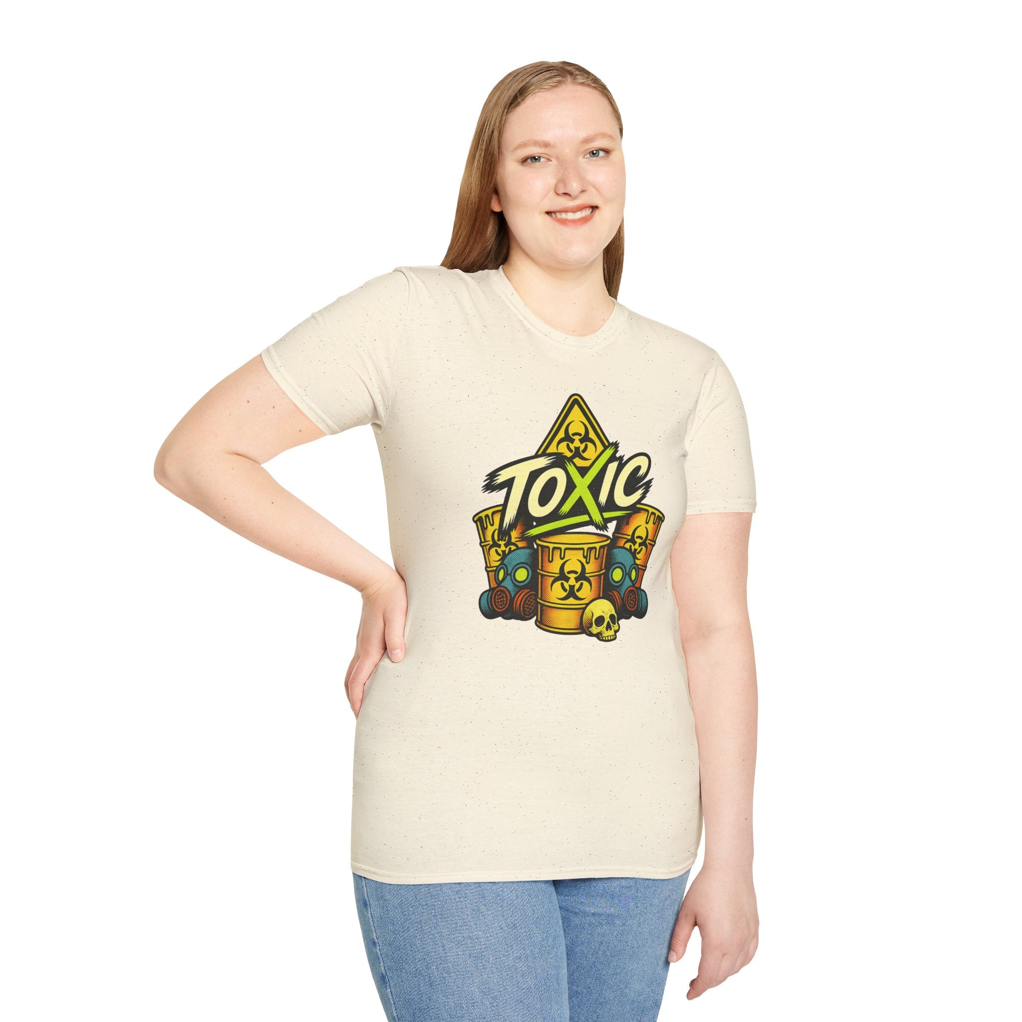 T-Shirt - Toxic Hazard Barrel Graphic Tee