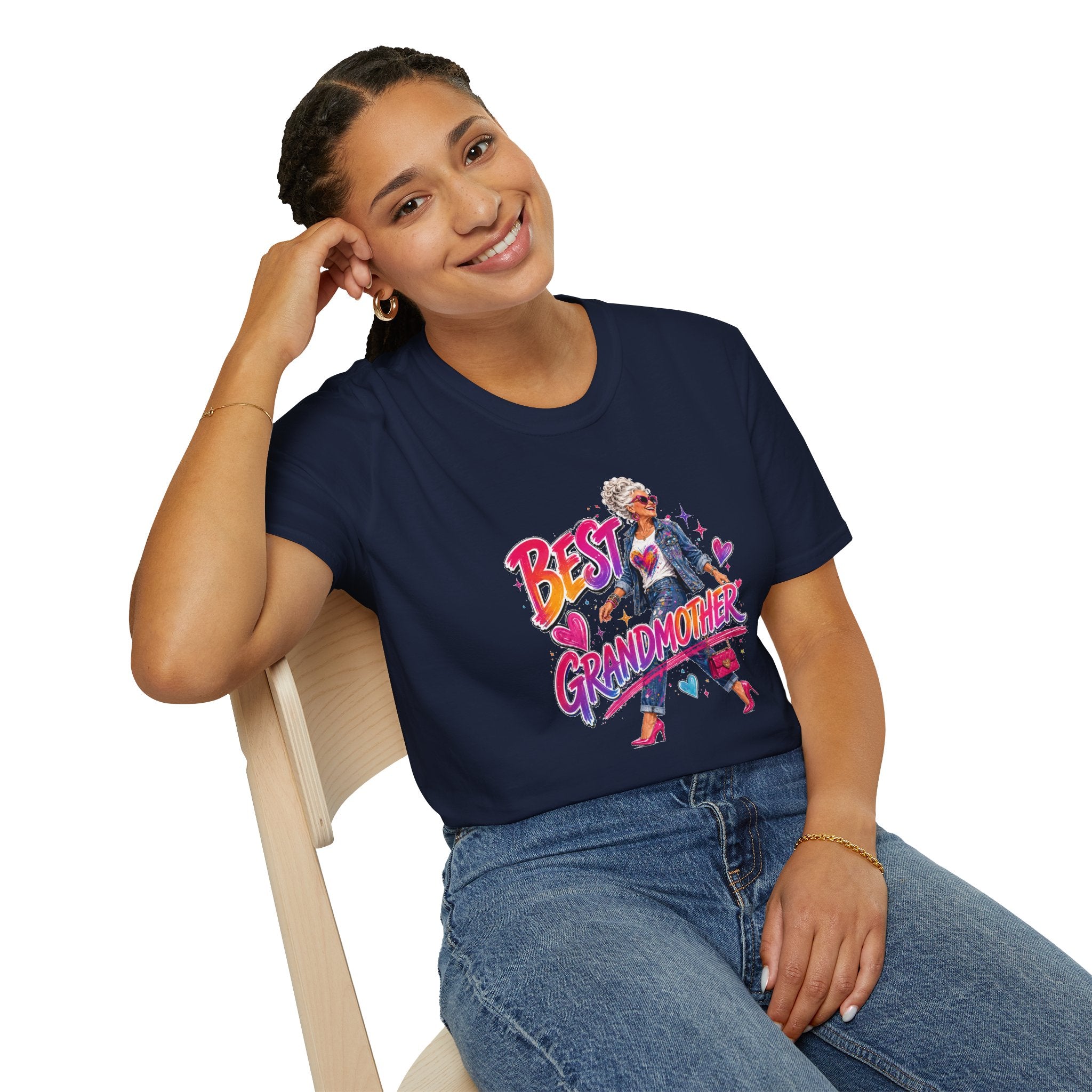 Best Grandmother Shirt, Funny Grandma T-Shirt, Cool Grandma Gift, Retro Grandma Tee, Grandma Birthday Gift