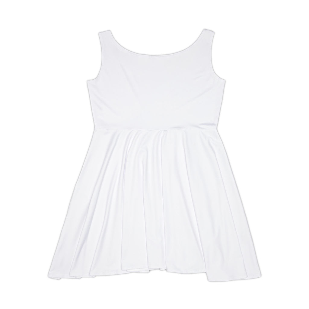 Rose Floral Women's Skater Dress | Casual Summer Dress