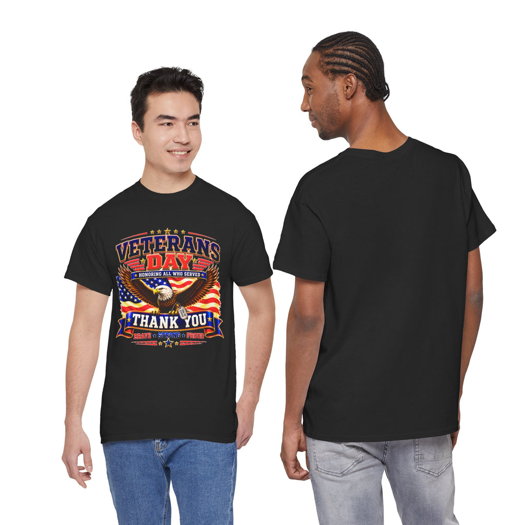 Veterans Day Eagle T-Shirt – "Thank You" Patriotic Tribute Tee