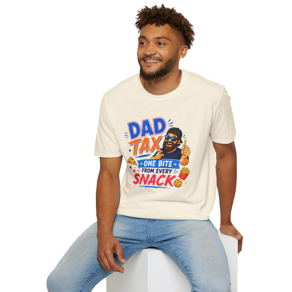 Funny Dad Tax Shirt, One Bite From Every Snack T-Shirt, Dad Joke Tee, Gift for Dad, Daddy Shirt, Father's Day Gift, Food Lover Dad Tee