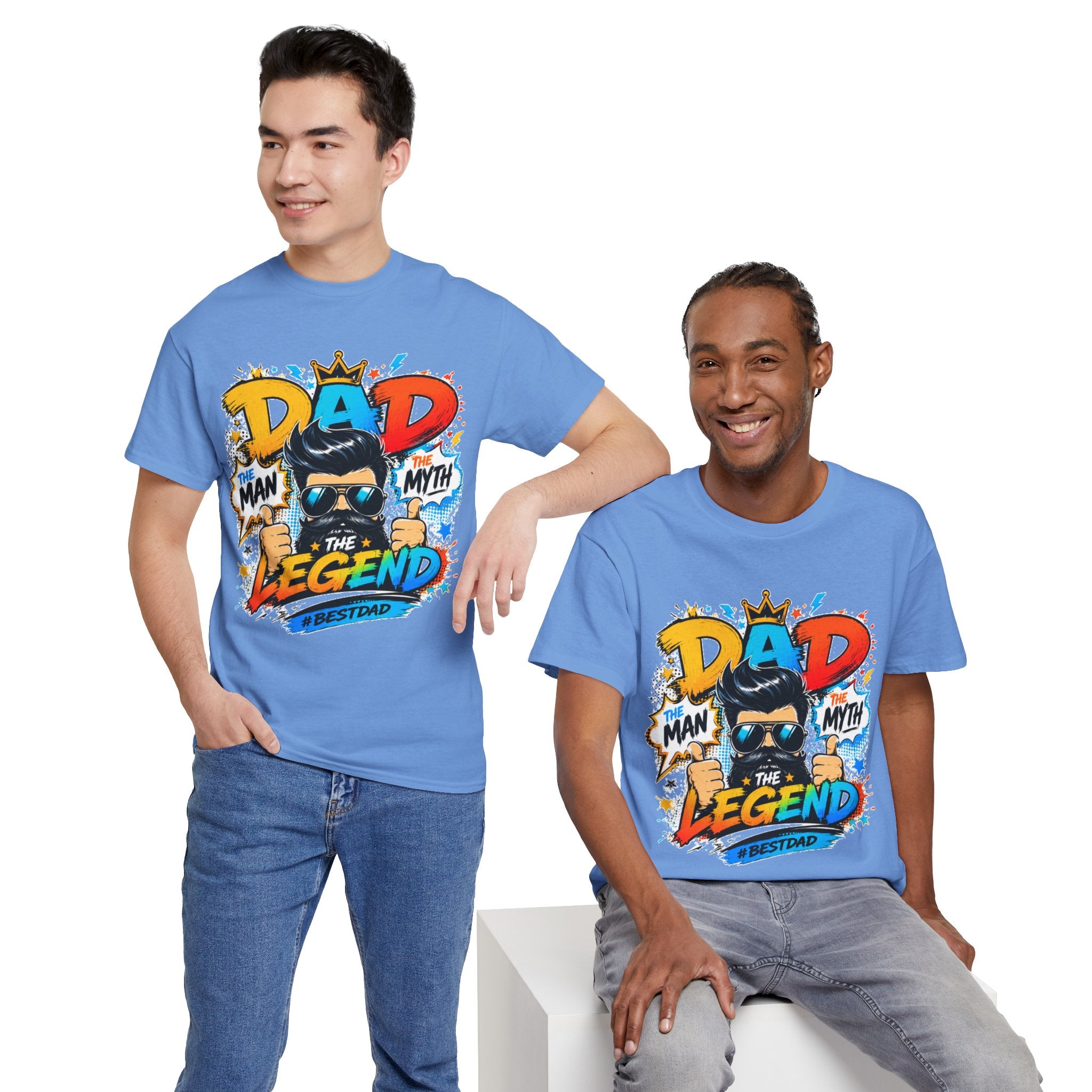 Dad The Legend T-Shirt — 'Dad: Man, Myth, Legend' Graphic Tee for Father’s Day