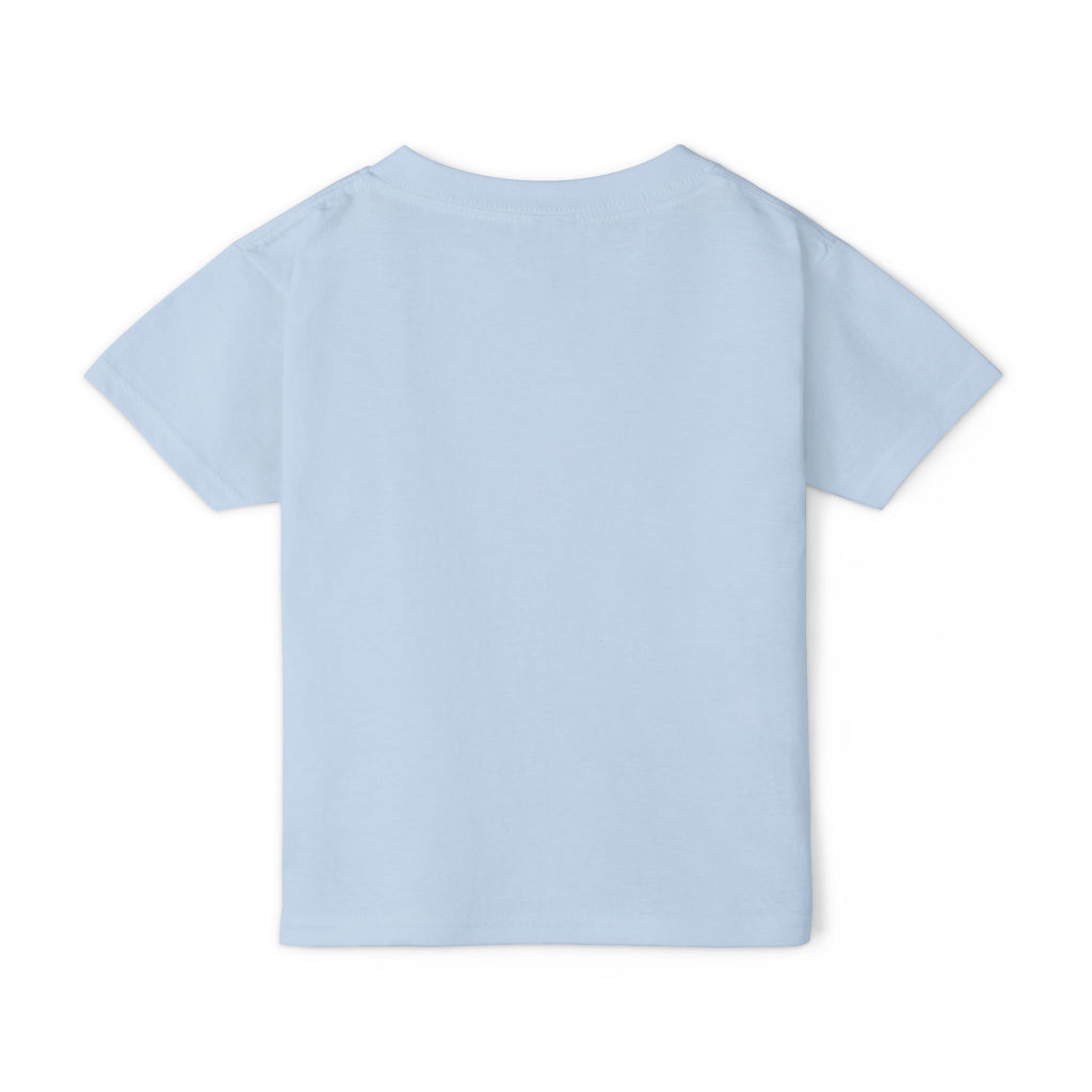 Cute Sleeping Pink Baby Dragon on Moon Toddler T-Shirt | Nursery Kids Tee | Soft Cotton Toddler Shirt
