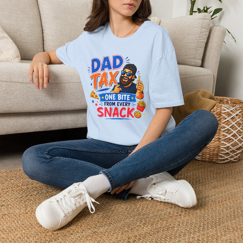 Funny Dad Tax Shirt, One Bite From Every Snack T-Shirt, Dad Joke Tee, Gift for Dad, Daddy Shirt, Father's Day Gift, Food Lover Dad Tee