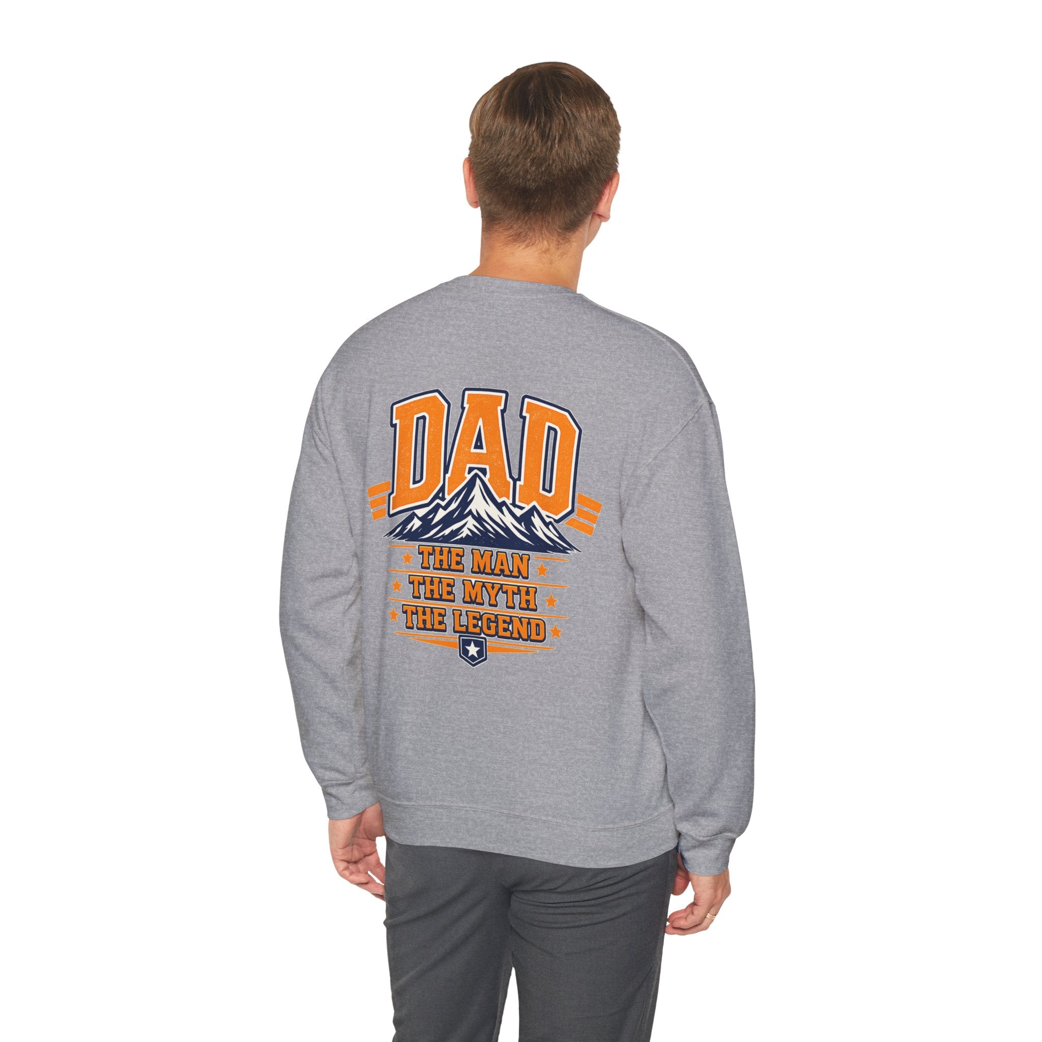 Dad Sweatshirt, The Man The Myth The Legend Crewneck, Funny Dad Gift, Father’s Day Sweatshirt, Matching Family Sweatshirt